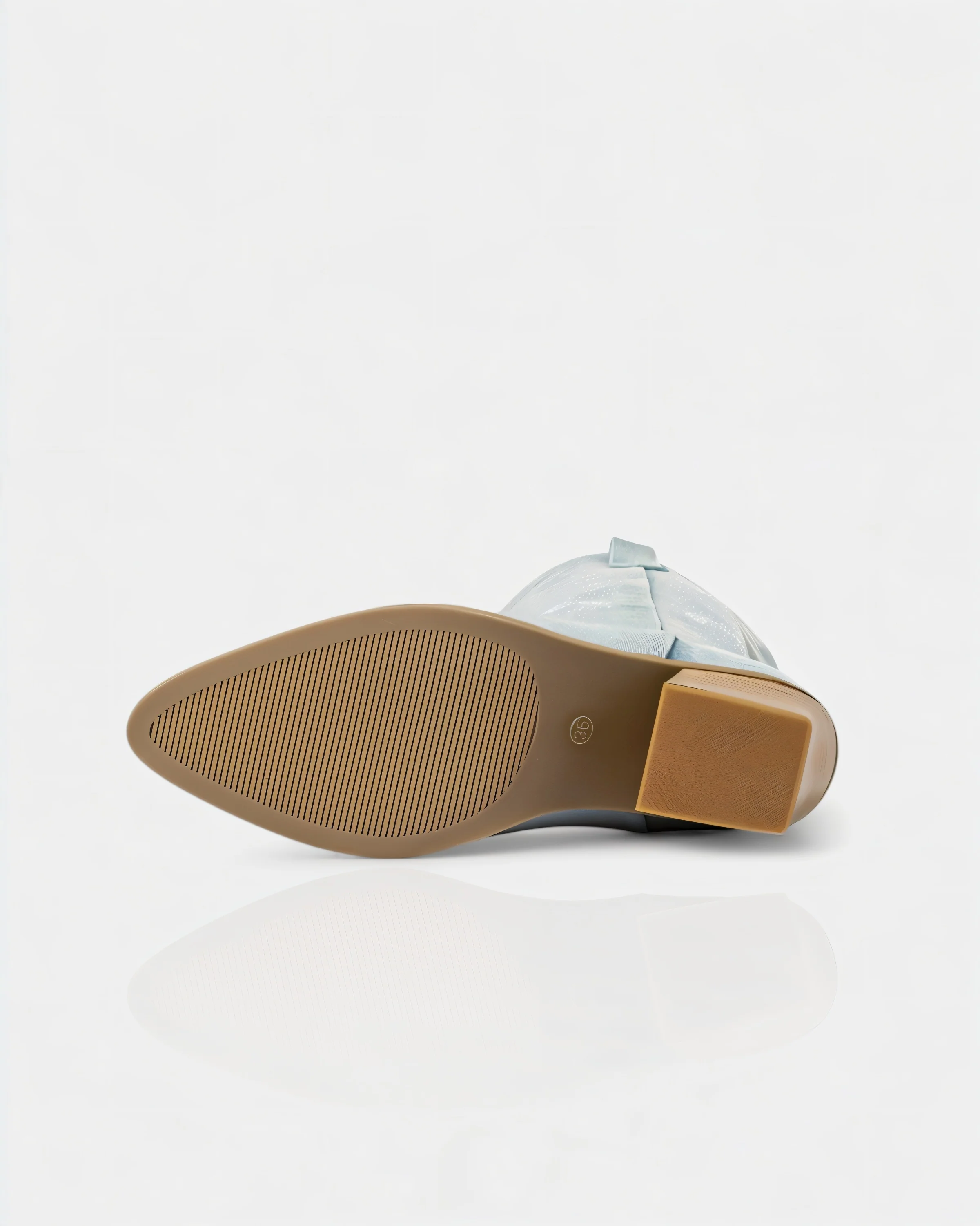 ALIANA Embroidered Denim Cowboy Boots - Image 10