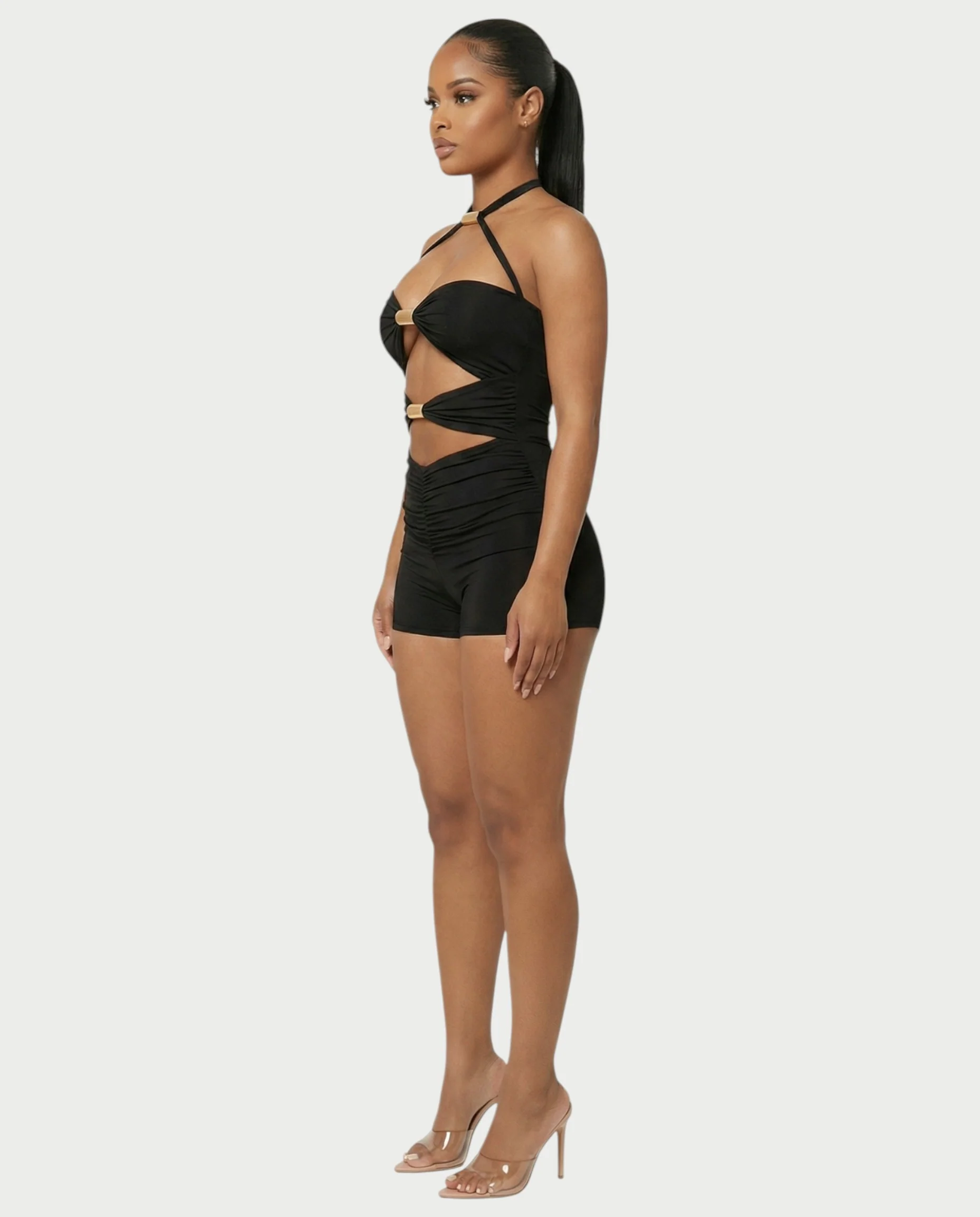 ARINA Cutout Playsuit - Image 3