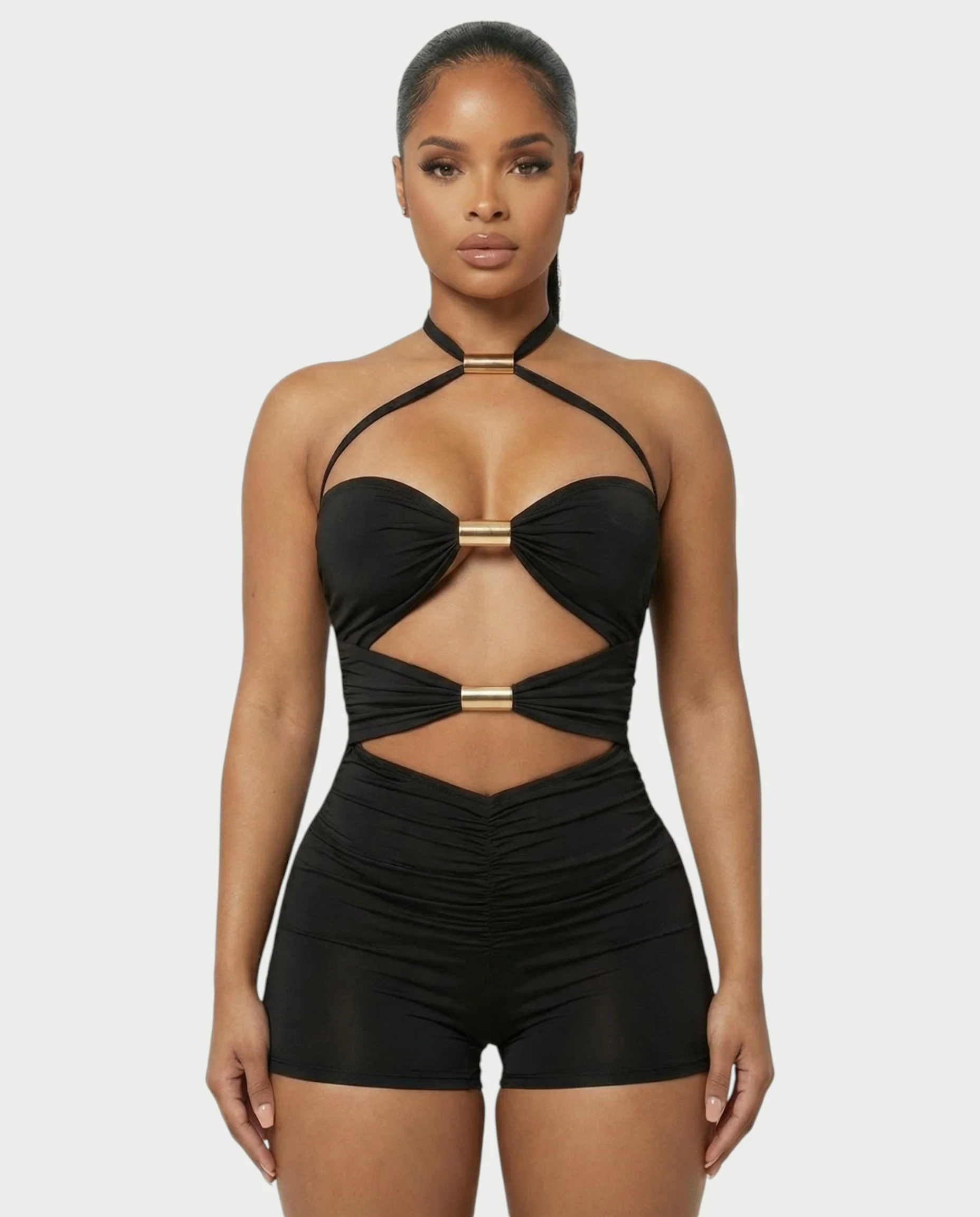 ARINA Cutout Playsuit - Image 4