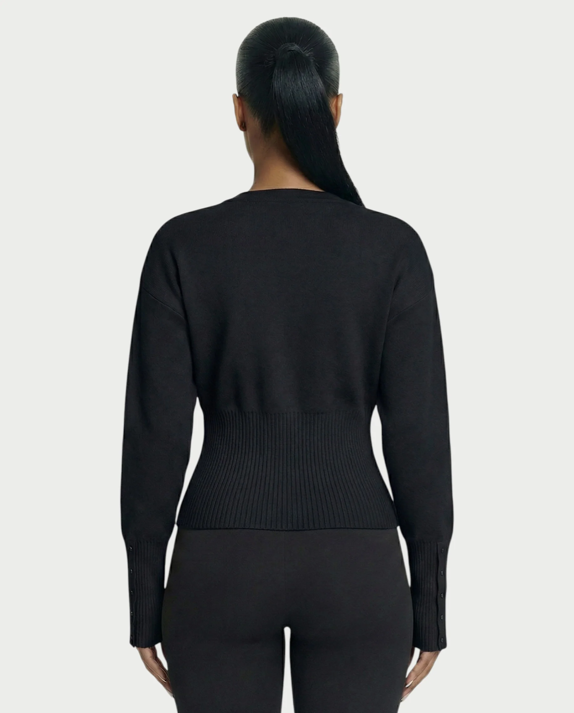 Button-Up Long Sleeve Cardigan - Image 14