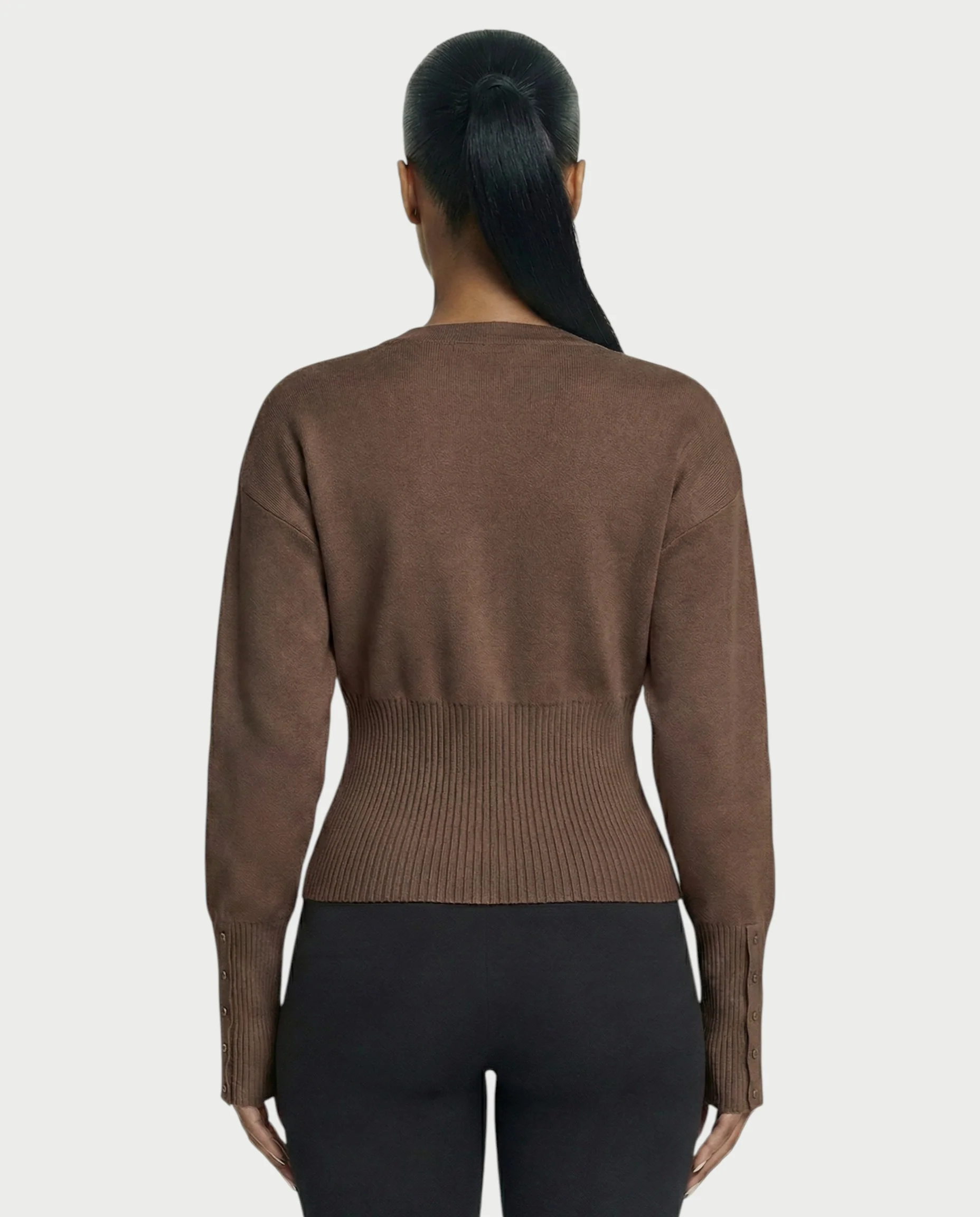 Button-Up Long Sleeve Cardigan - Image 22