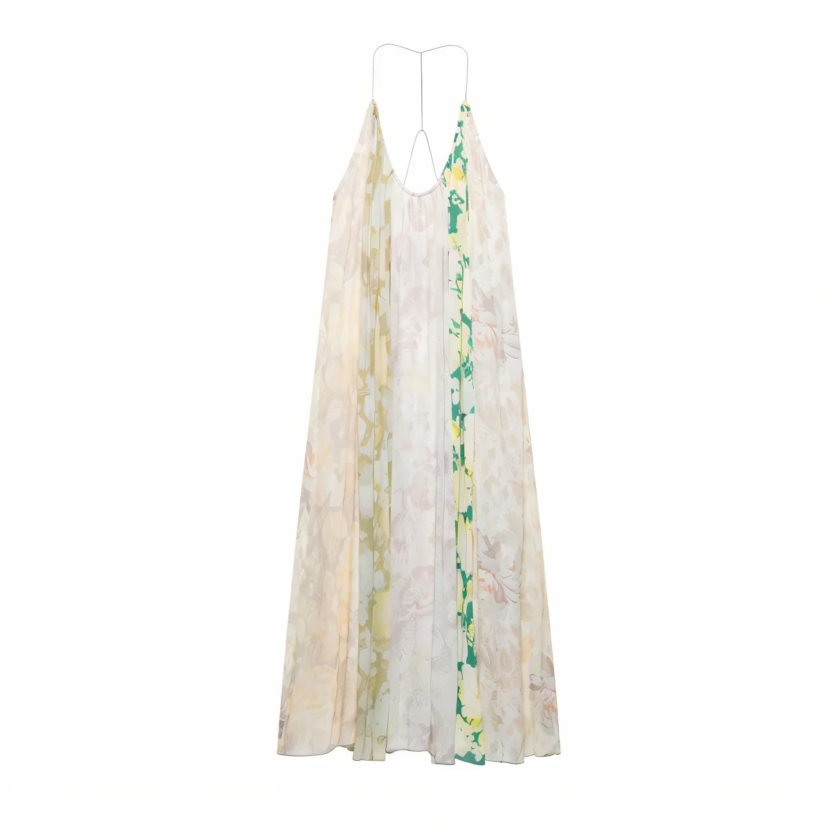 CONNIE Floral Print Halter Maxi Dress - Image 4