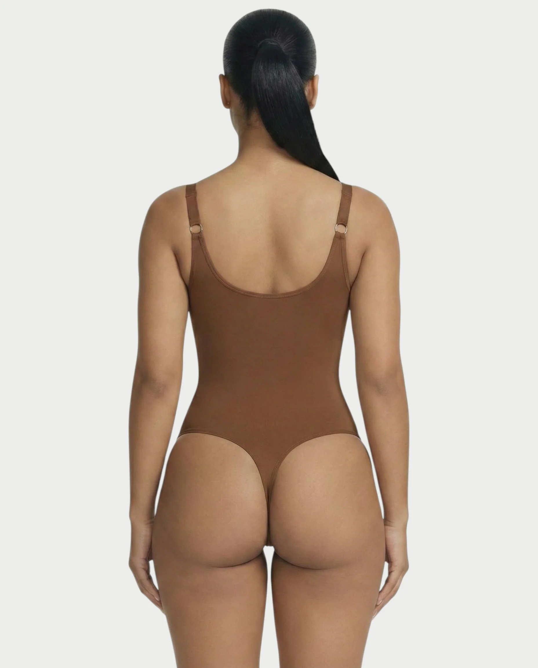 Deep-V Neck Shapewear Bodysuit - Image 18