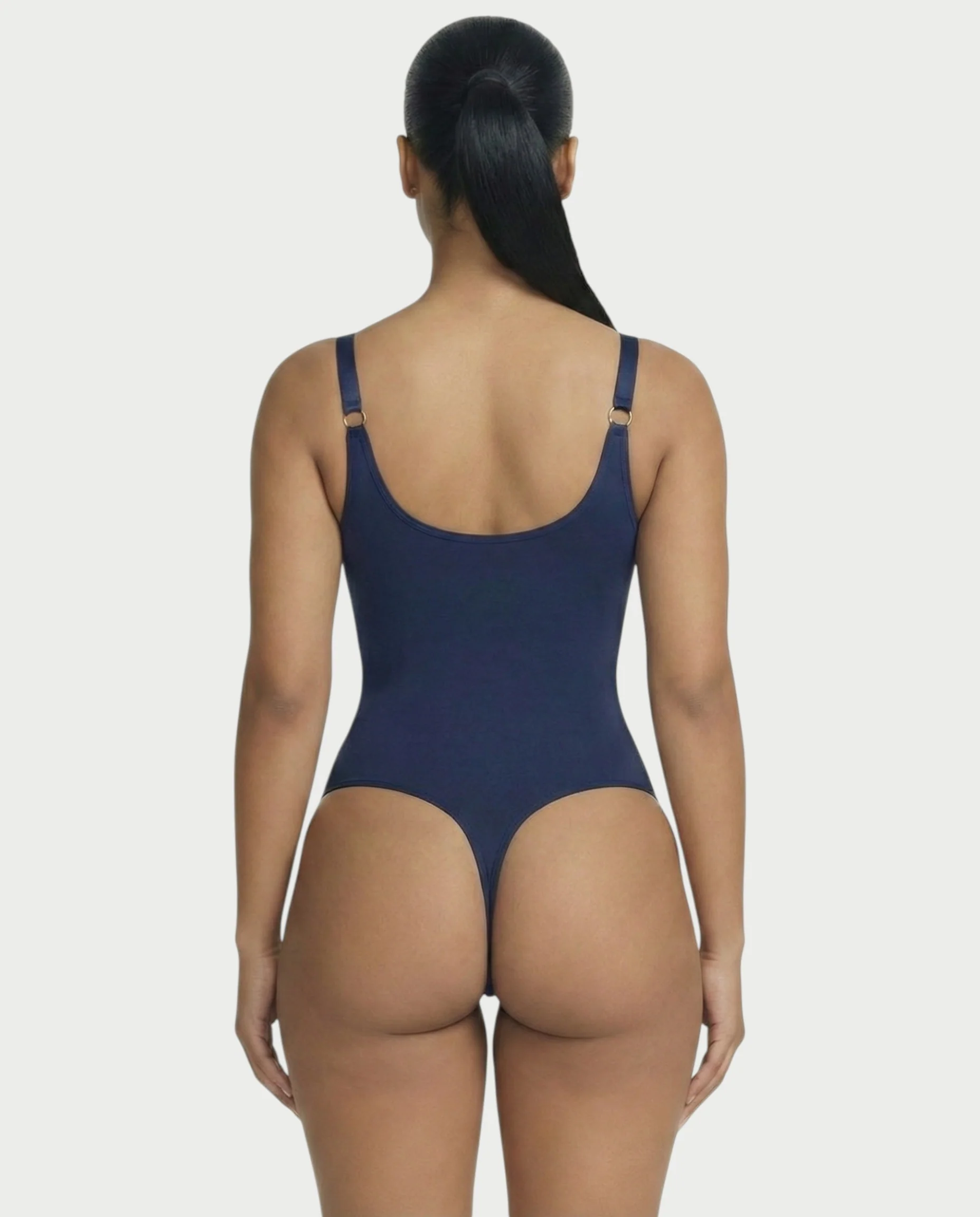 Deep-V Neck Shapewear Bodysuit - Image 28