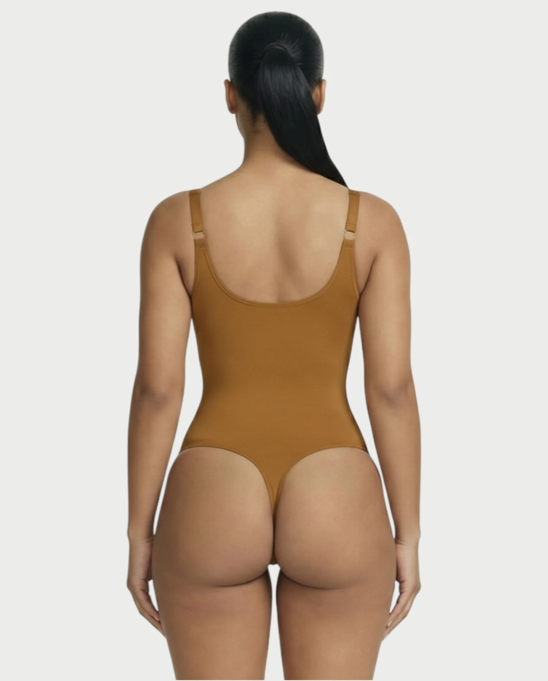 Deep-V Neck Shapewear Bodysuit - Image 33