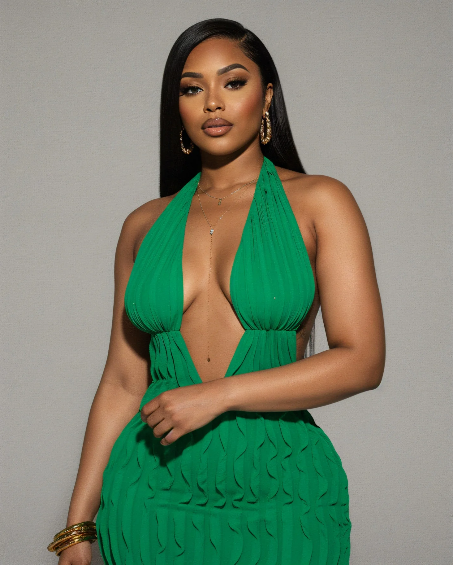 ELAINA Hollow Wavy Mini Dress - Image 6