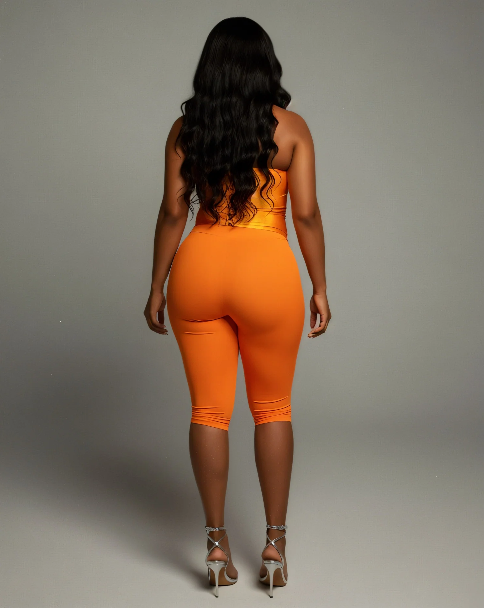 ELLIE Strapless Ring Detail Top & Capri Pants - Image 16