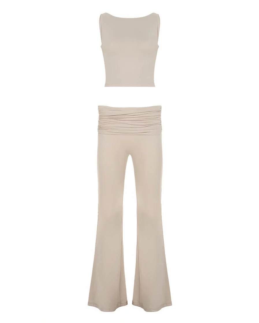 FREYA Top & Flared Pants Yoga Set - Image 6