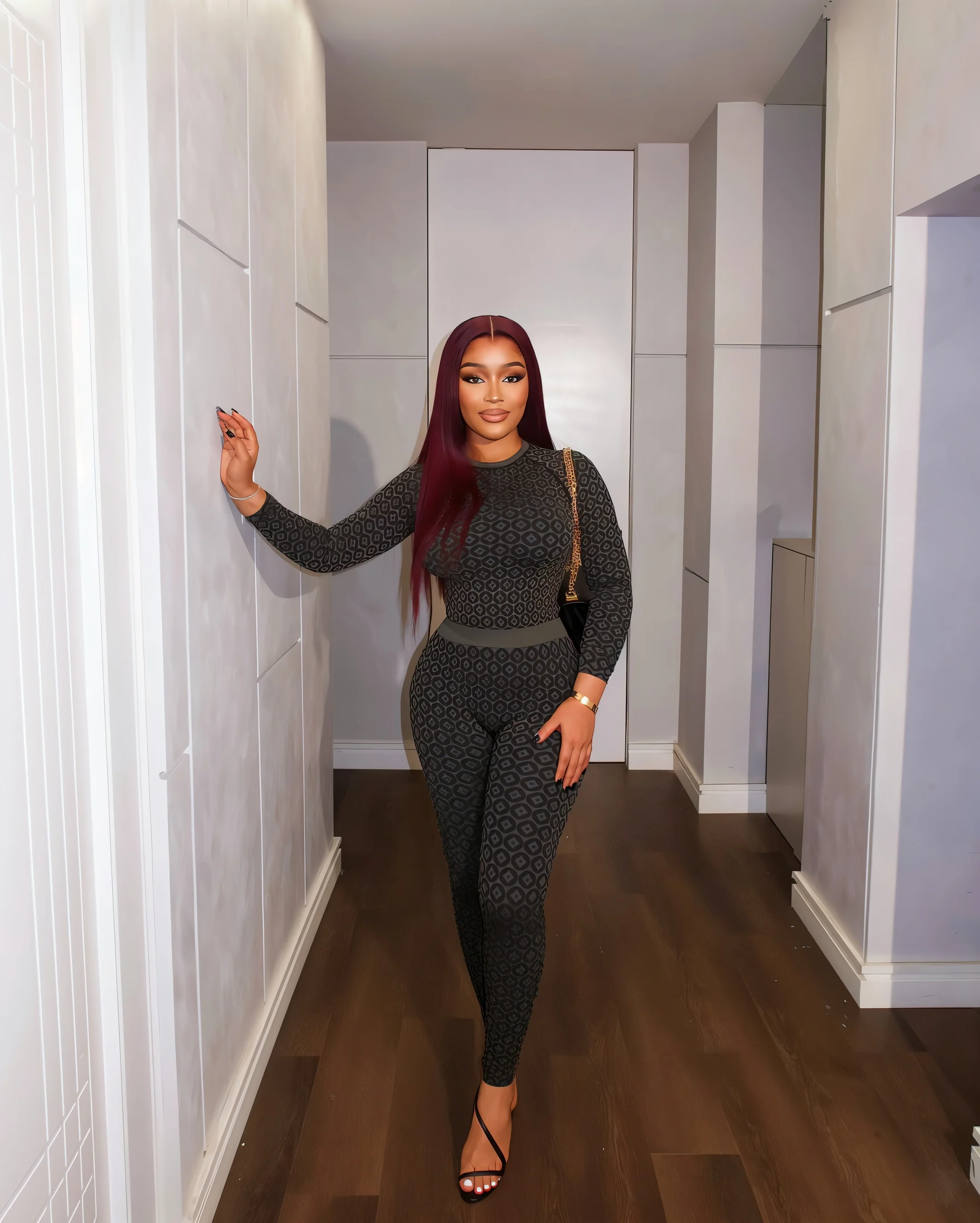 GISELLE Pattern Jumpsuit - Image 3