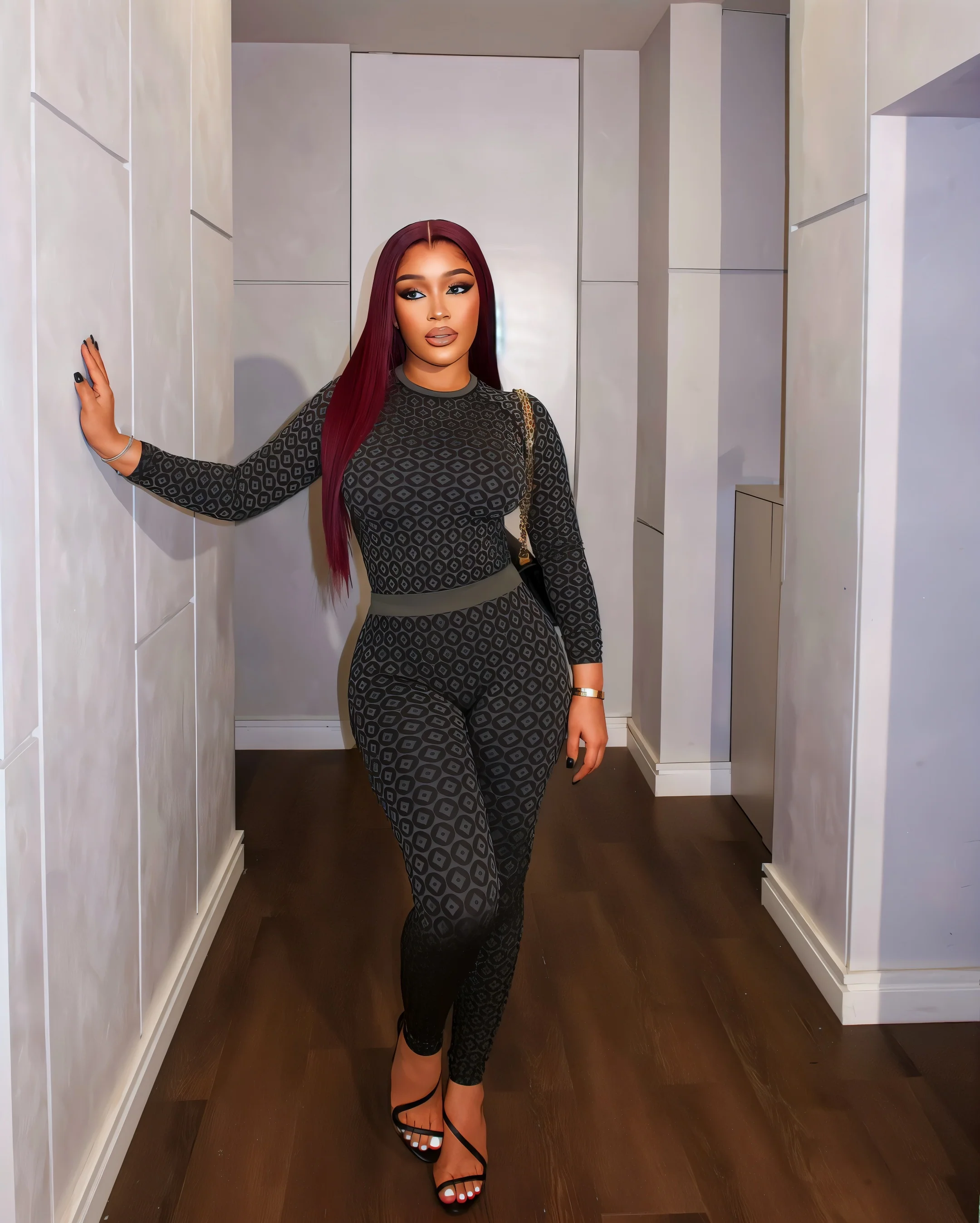 GISELLE Pattern Jumpsuit - Image 5