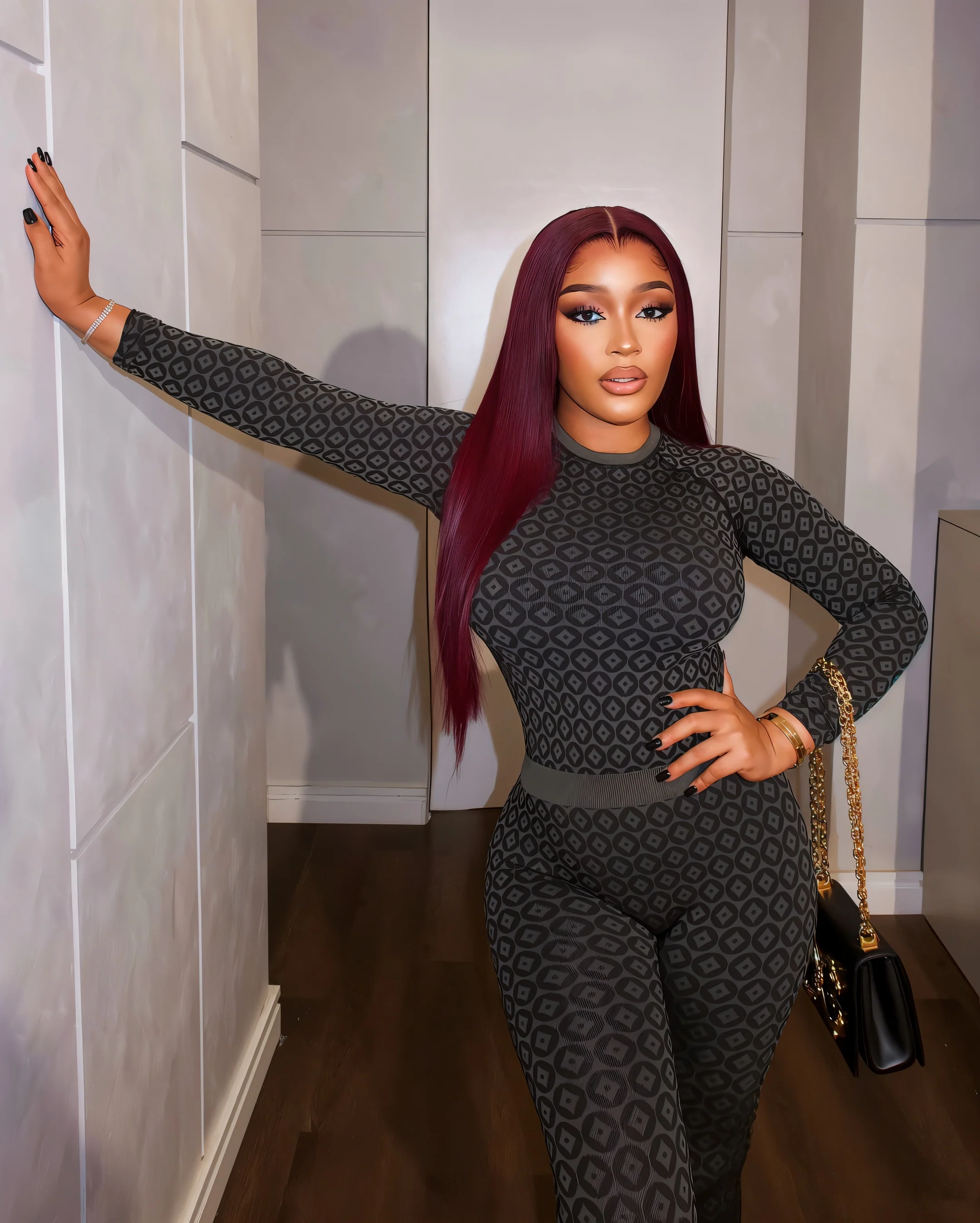 GISELLE Pattern Jumpsuit - Image 6