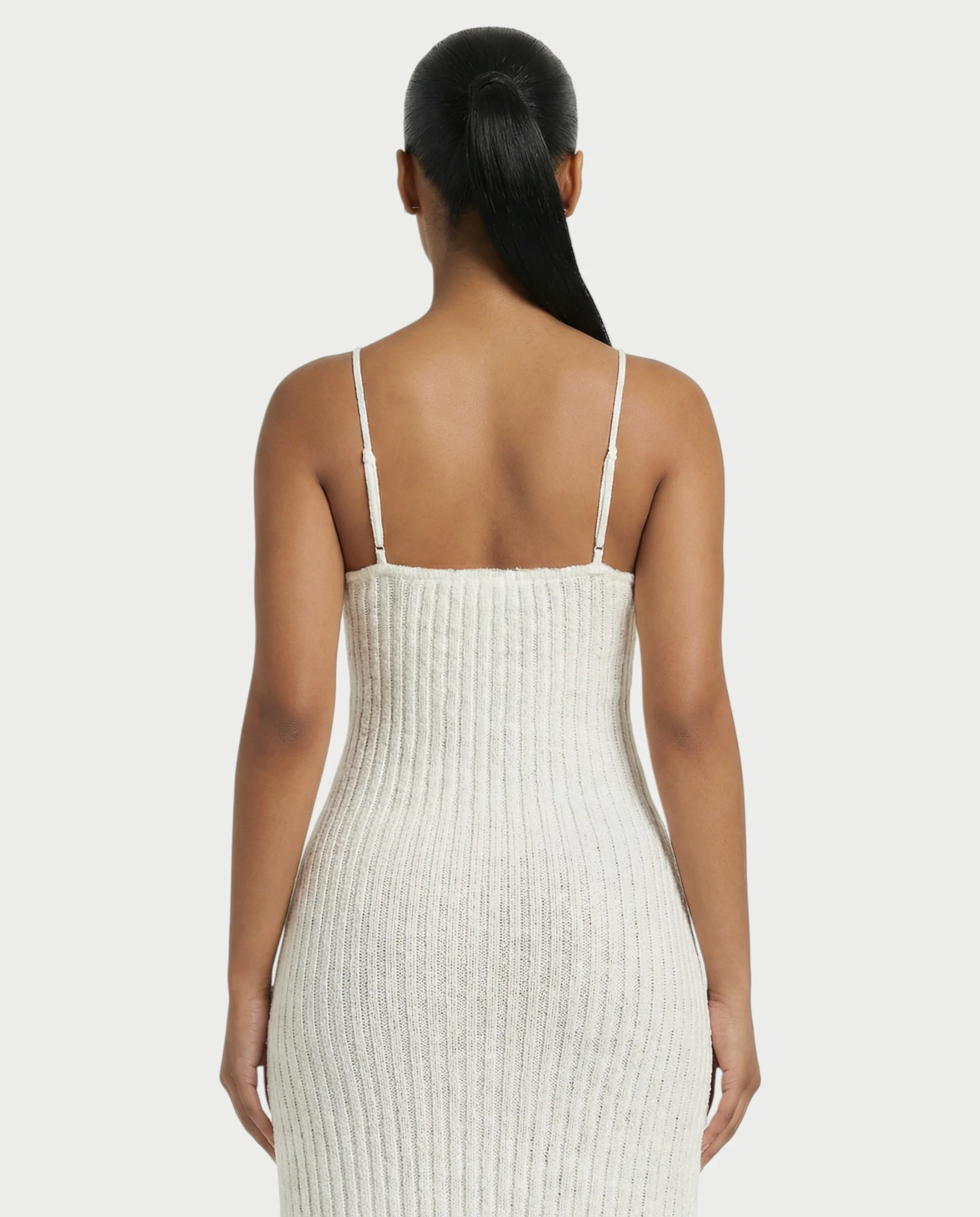 ISLA Deep-Plunge Dual-Slit Maxi Dress - Image 10