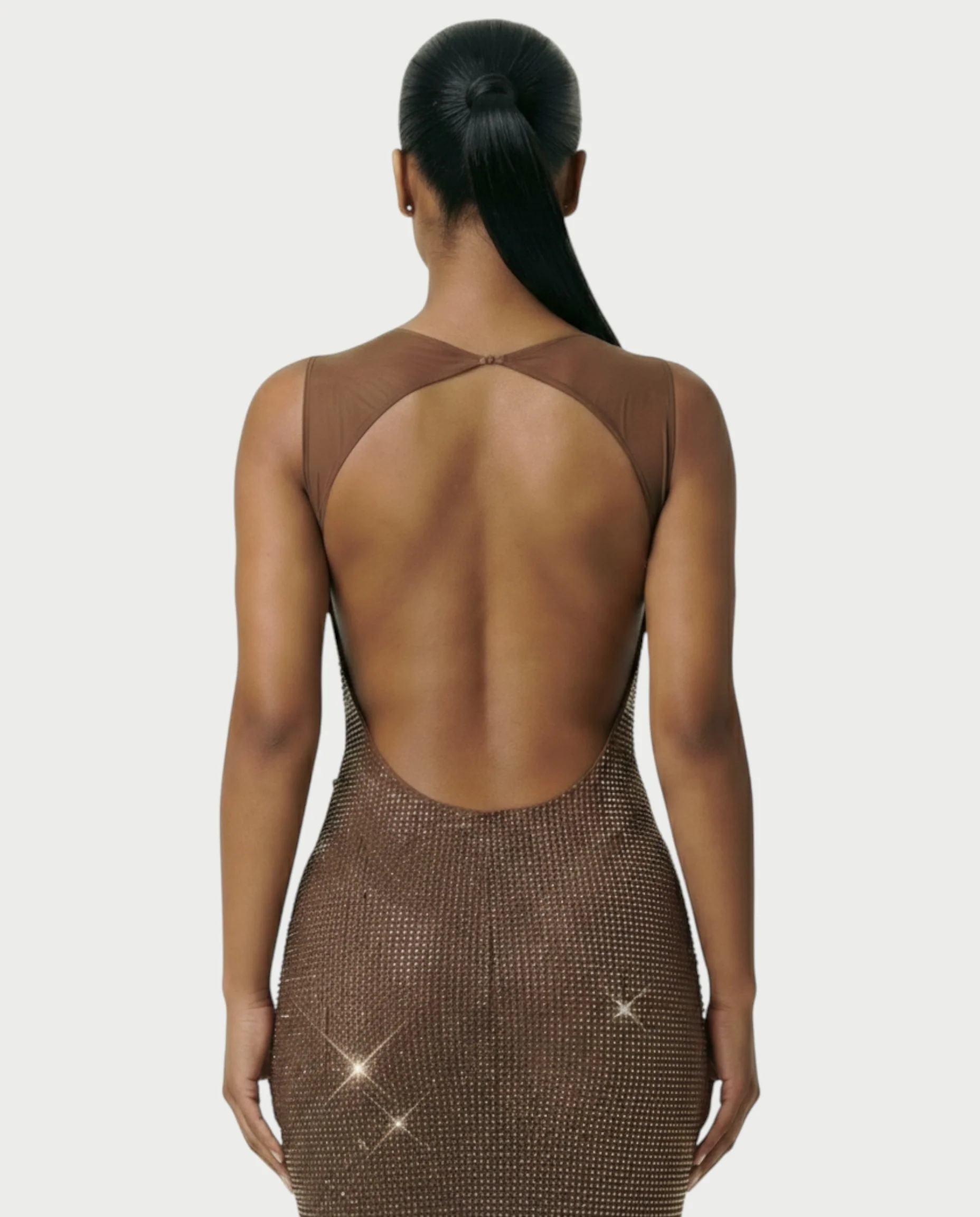 JADA Rhinestone Embelished Open-Back Maxi Dress - Image 20