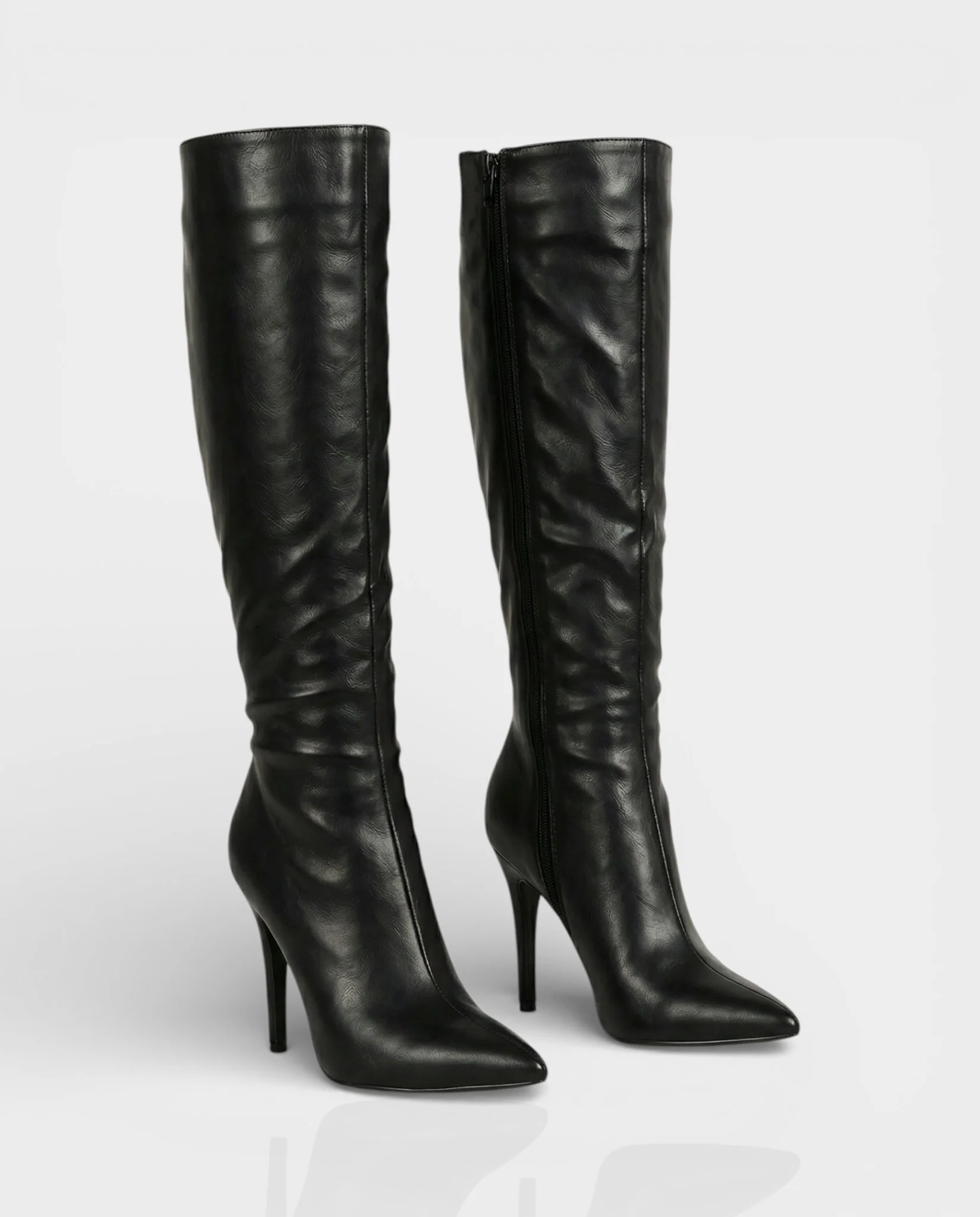 LORENE Pointed Toe Stiletto Heel Boots - Image 5