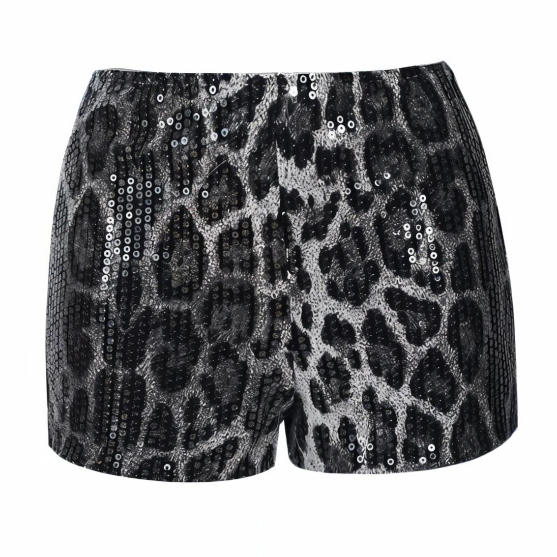 LYA Leopard Print Mini Shorts - Image 9