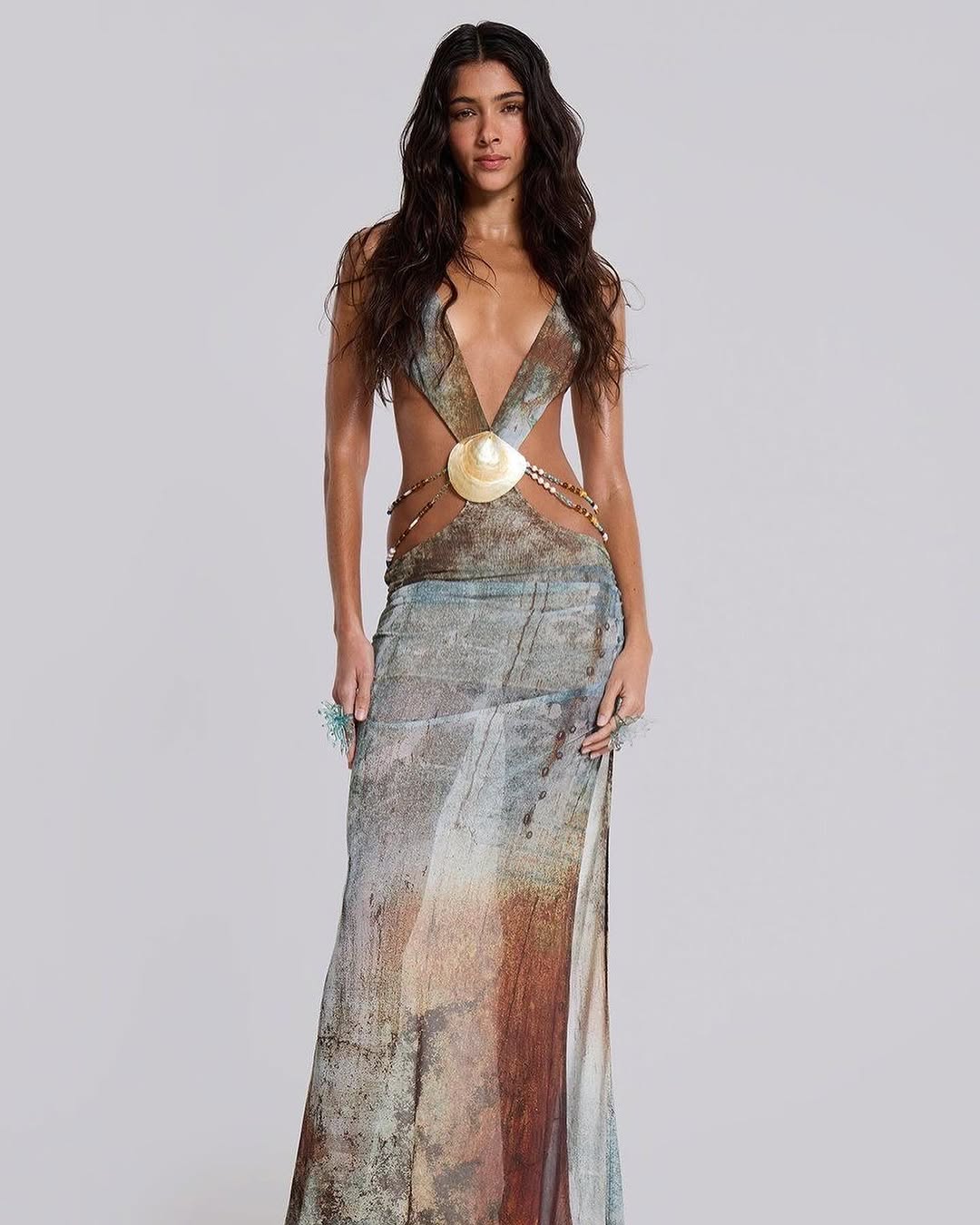 MARINA Cutout Maxi Dress - Image 4