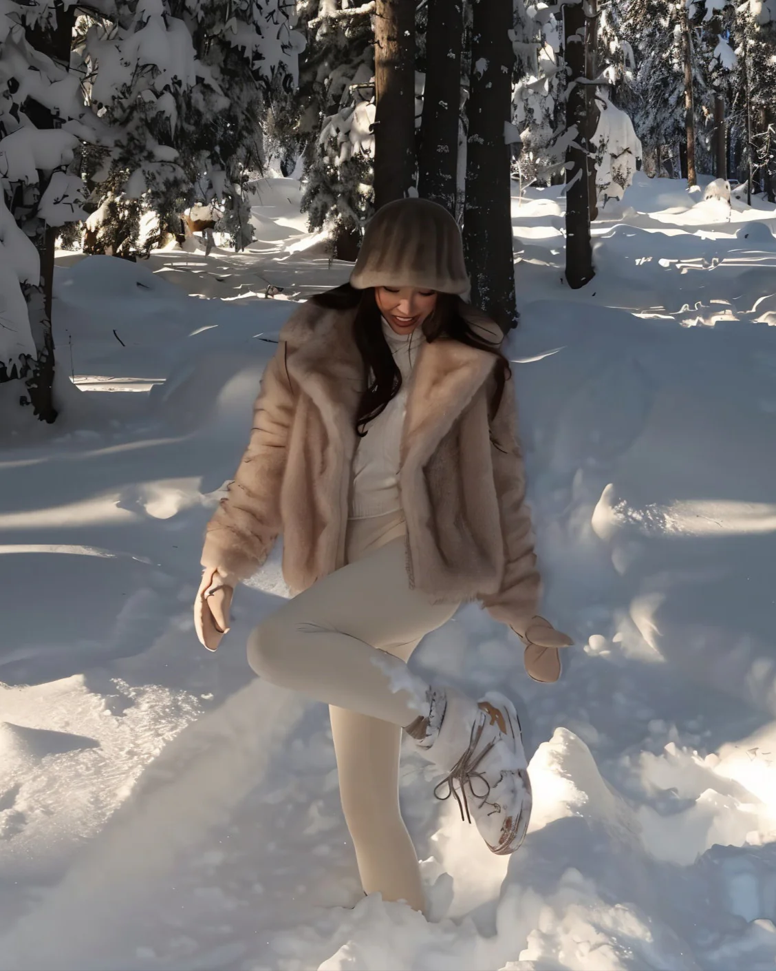 NOVA Faux Fur Jacket - Image 3