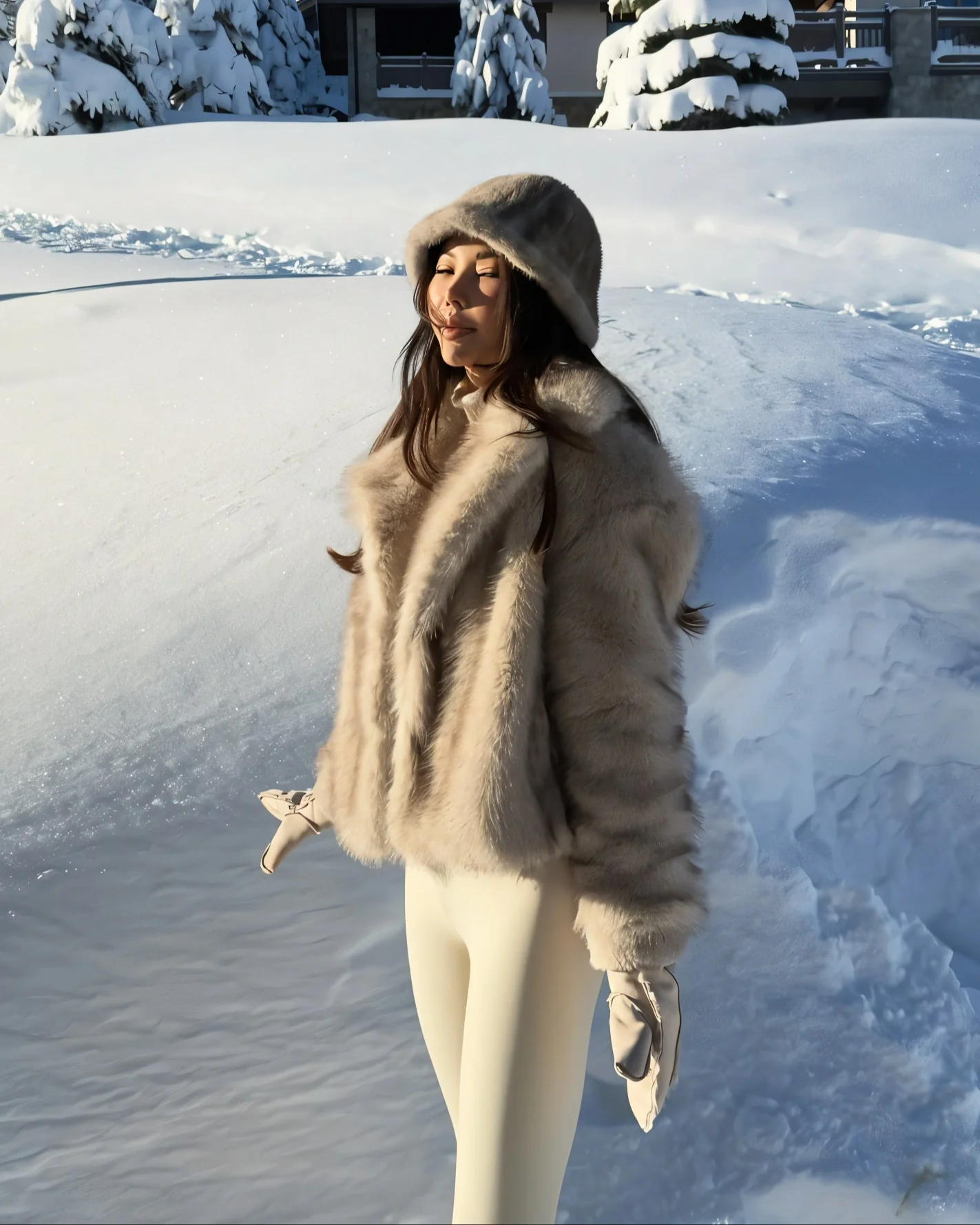 NOVA Faux Fur Jacket - Image 4