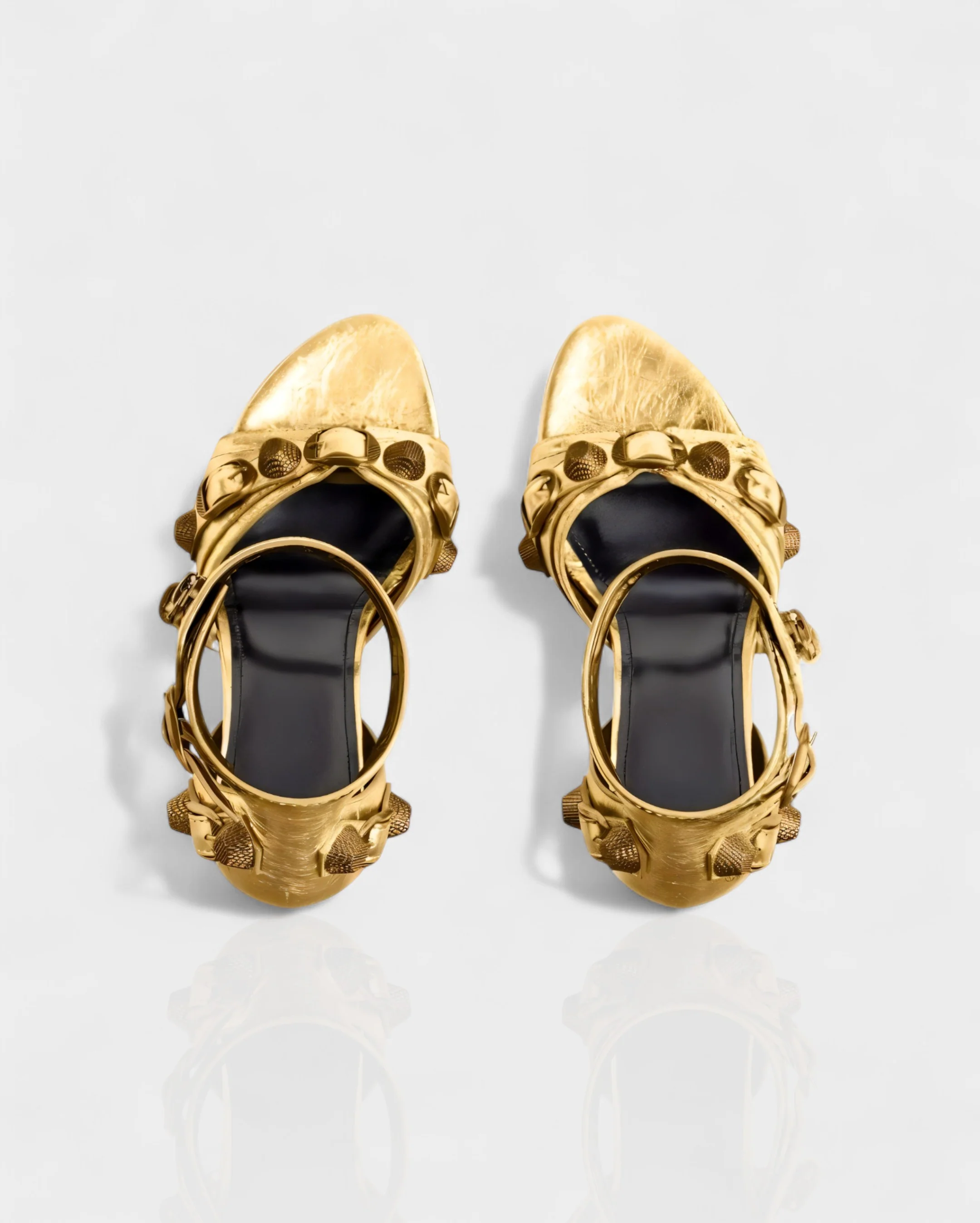 PALISSE Buckle Detail Stiletto Heels - Image 25