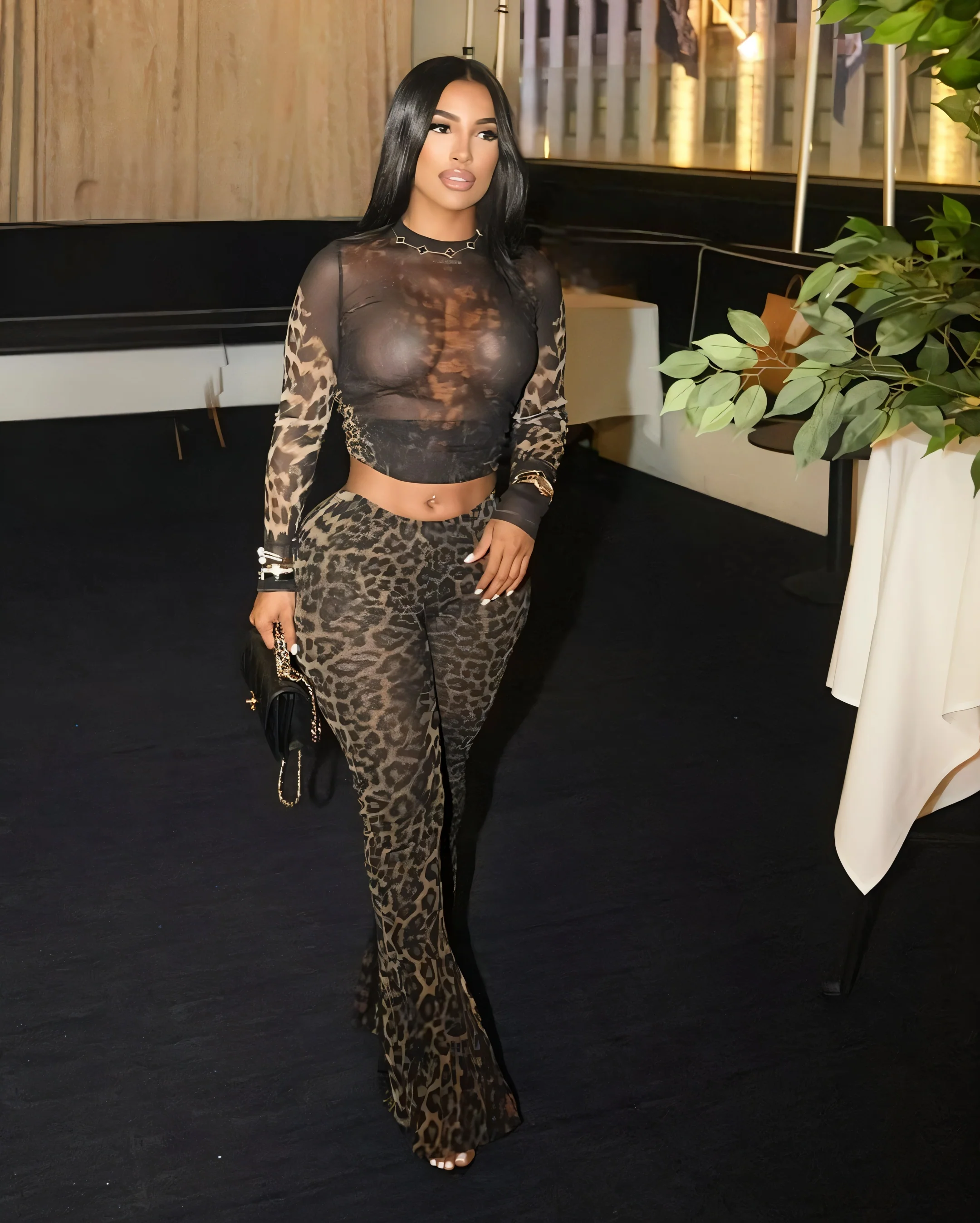 PANTHA Leopard Print Co-ord - Image 5