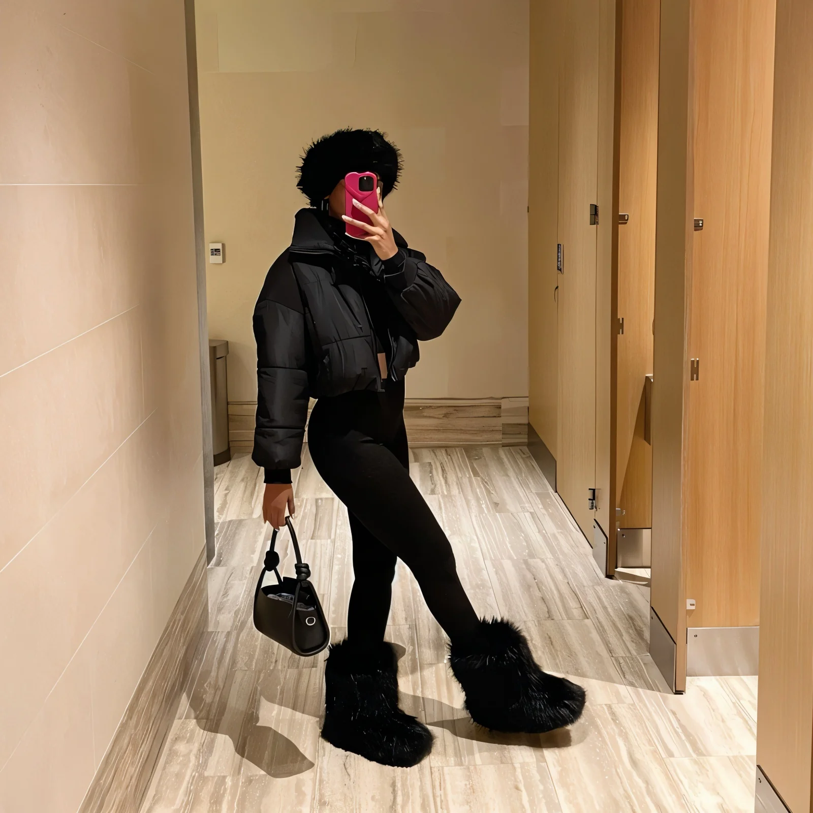 PLUSH Faux Fur Boots - Image 6
