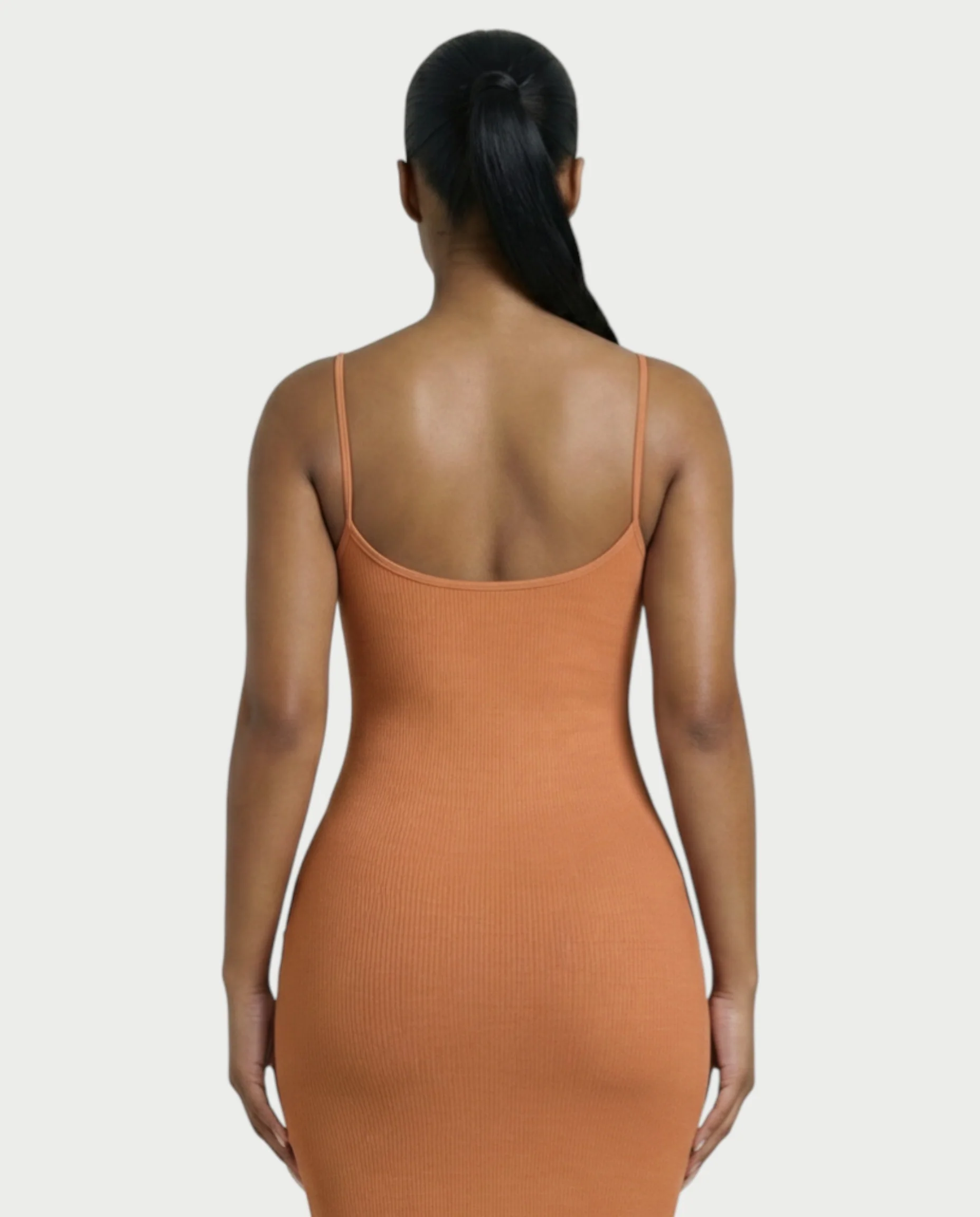 Ribbed Spaghetti Strap Maxi Dress - Image 15