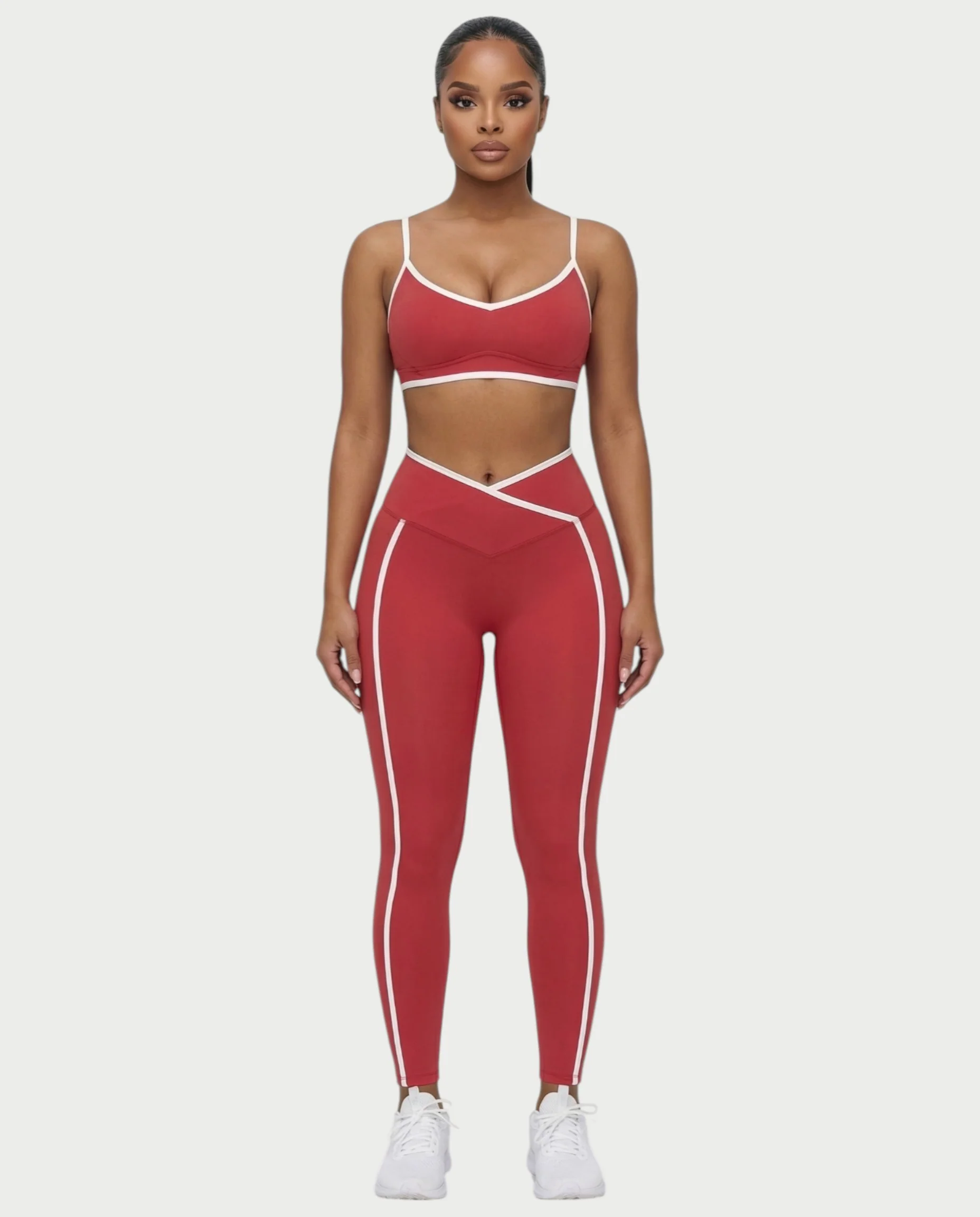 SALINA Sports Bra & High-Waist Leggings Set - Image 11