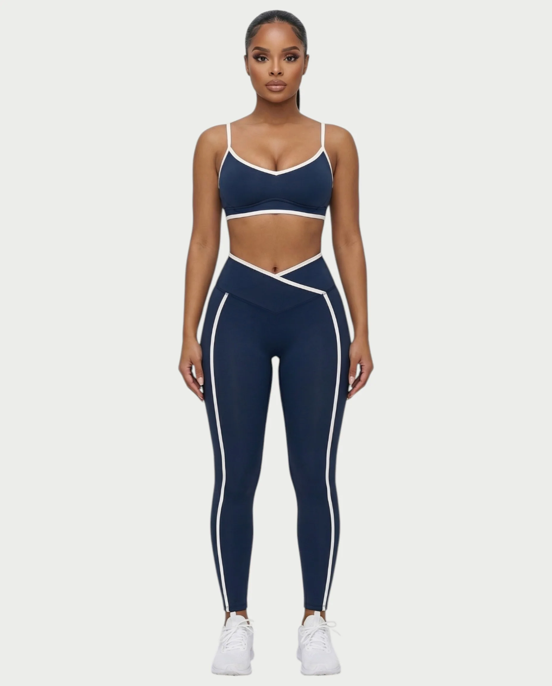 SALINA Sports Bra & High-Waist Leggings Set - Image 16