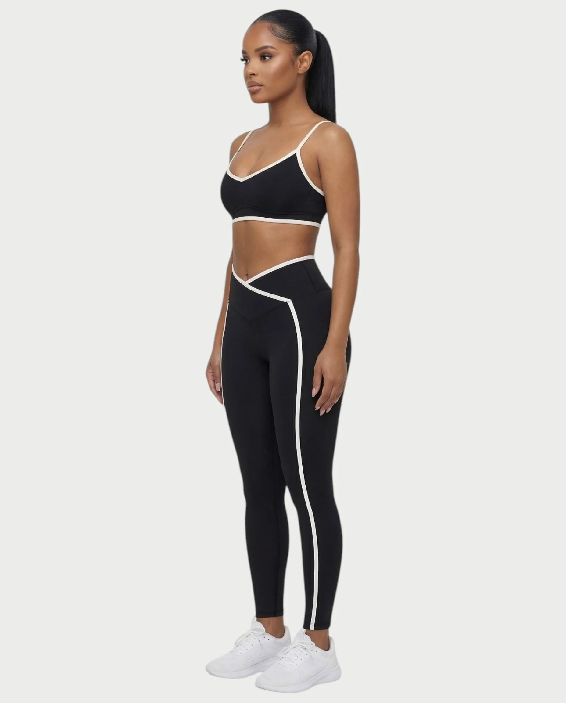 SALINA Sports Bra & High-Waist Leggings Set - Image 3