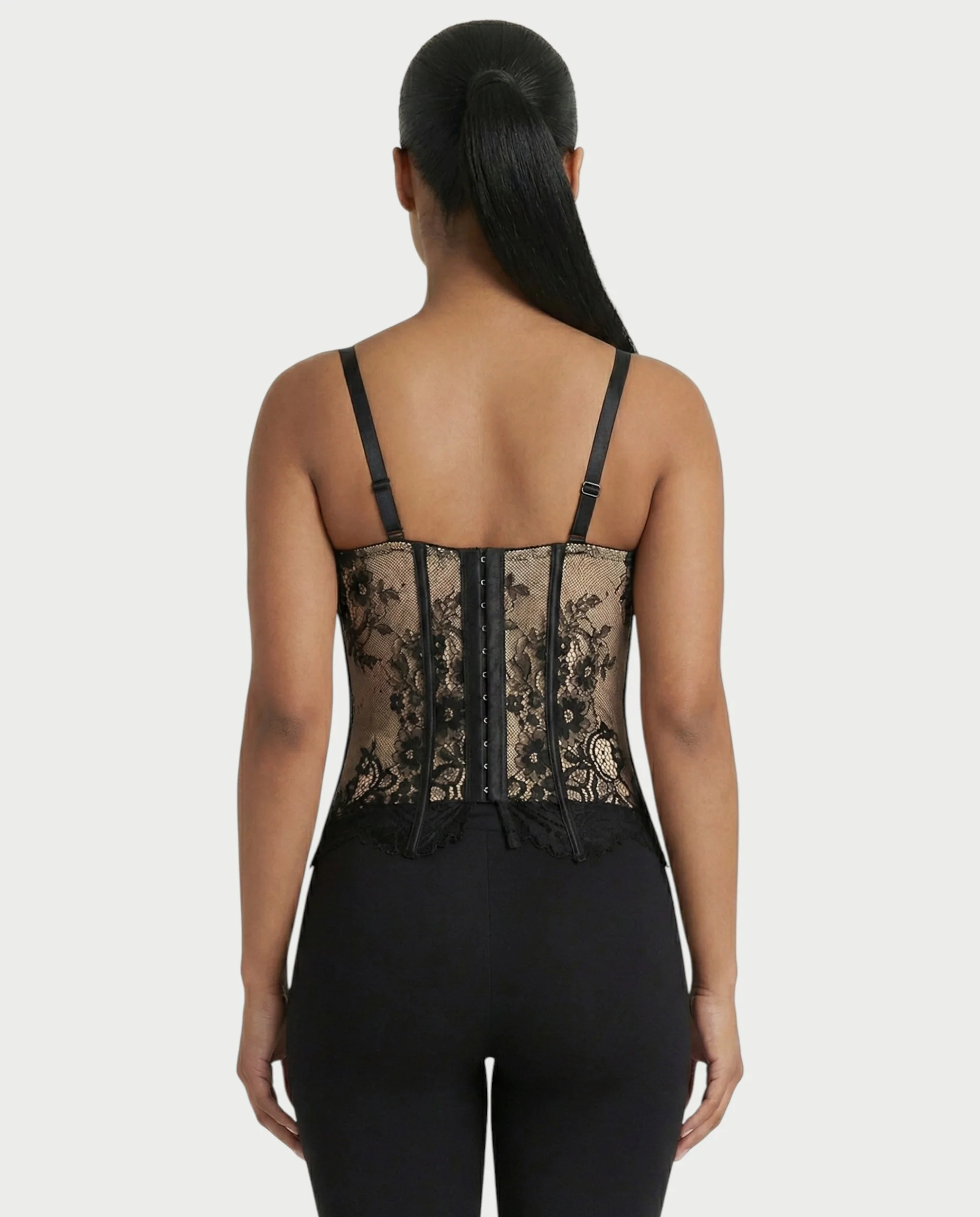 SAMIE Lace Corset Top - Image 5