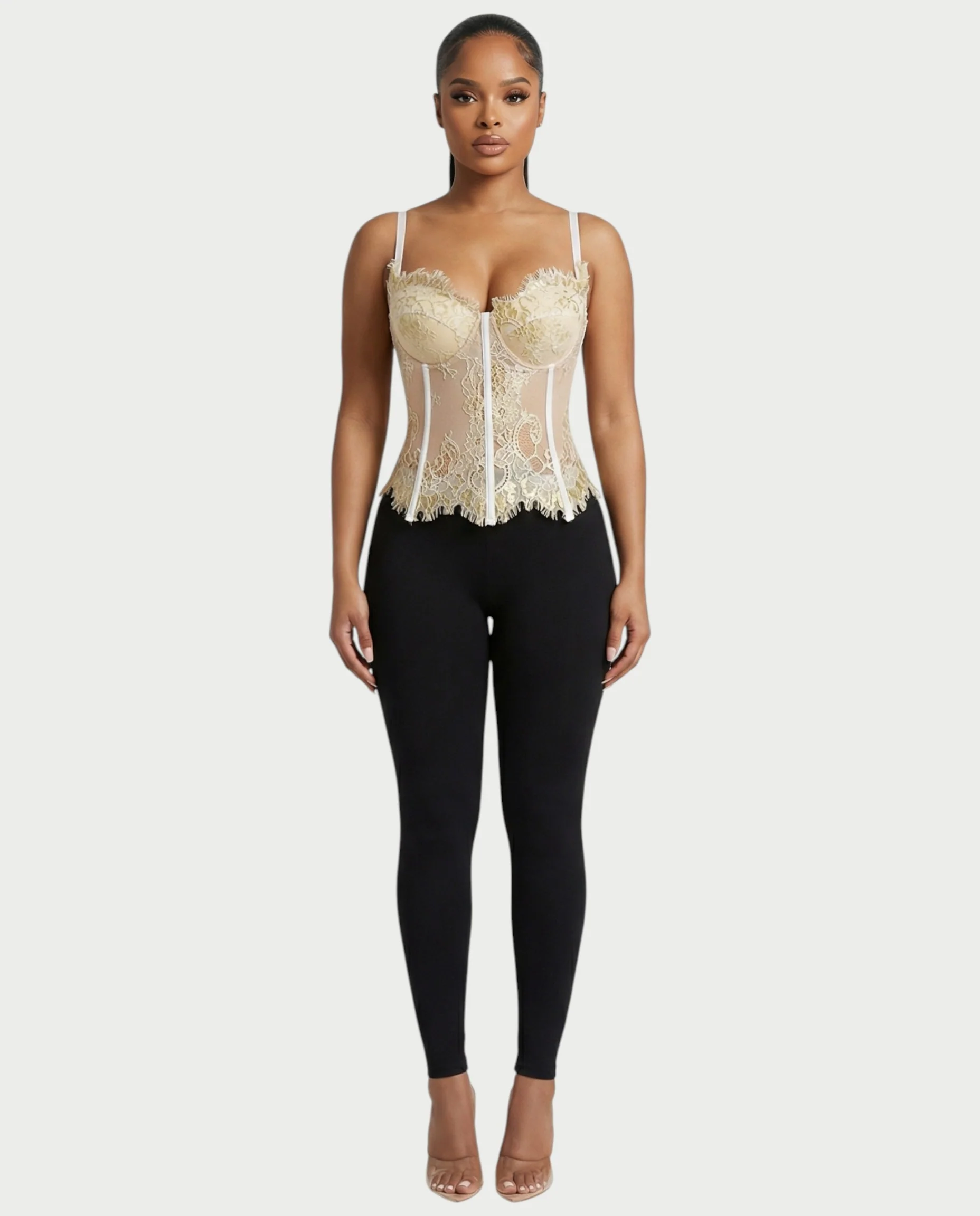 SAMIE Lace Corset Top - Image 6