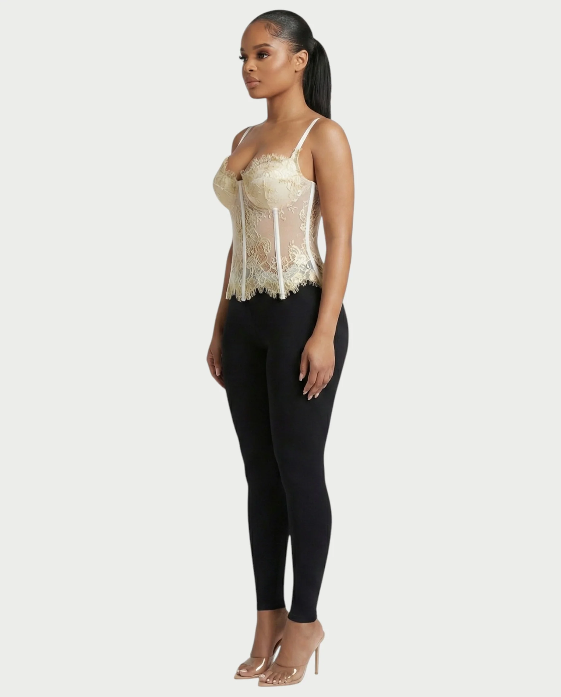 SAMIE Lace Corset Top - Image 8