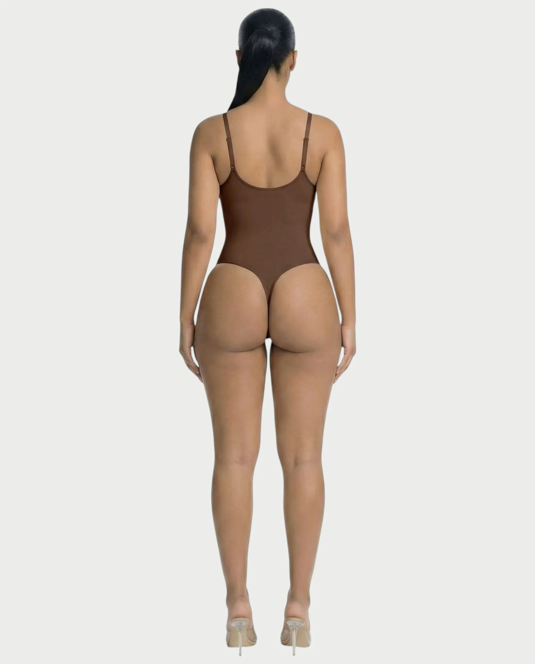 Seamless Strong Compression Zip Front Bodysuit - Image 11