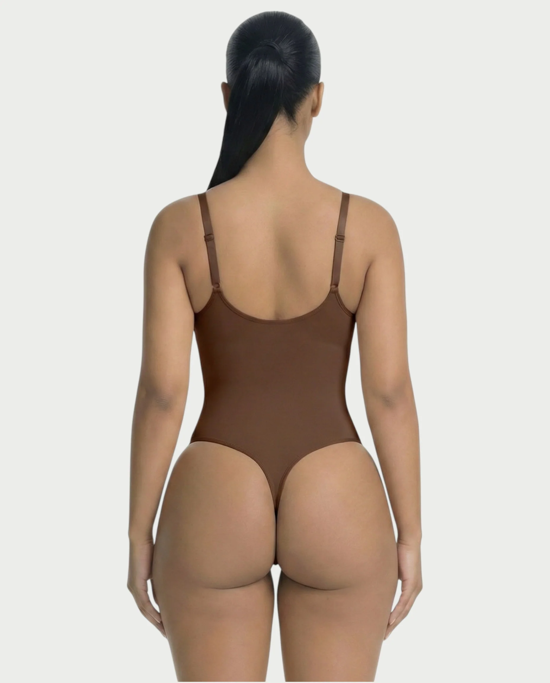 Seamless Strong Compression Zip Front Bodysuit - Image 12