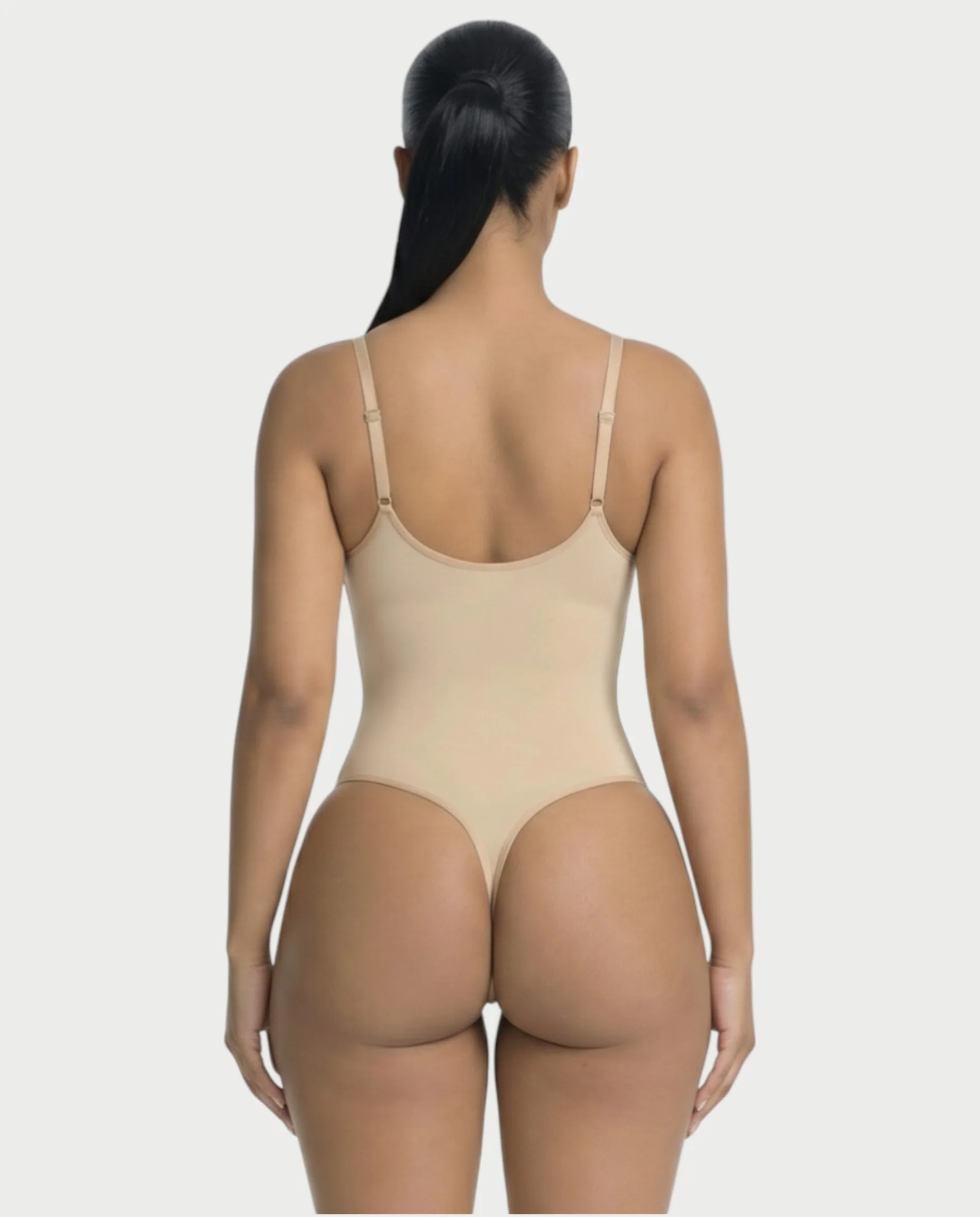 Seamless Strong Compression Zip Front Bodysuit - Image 4