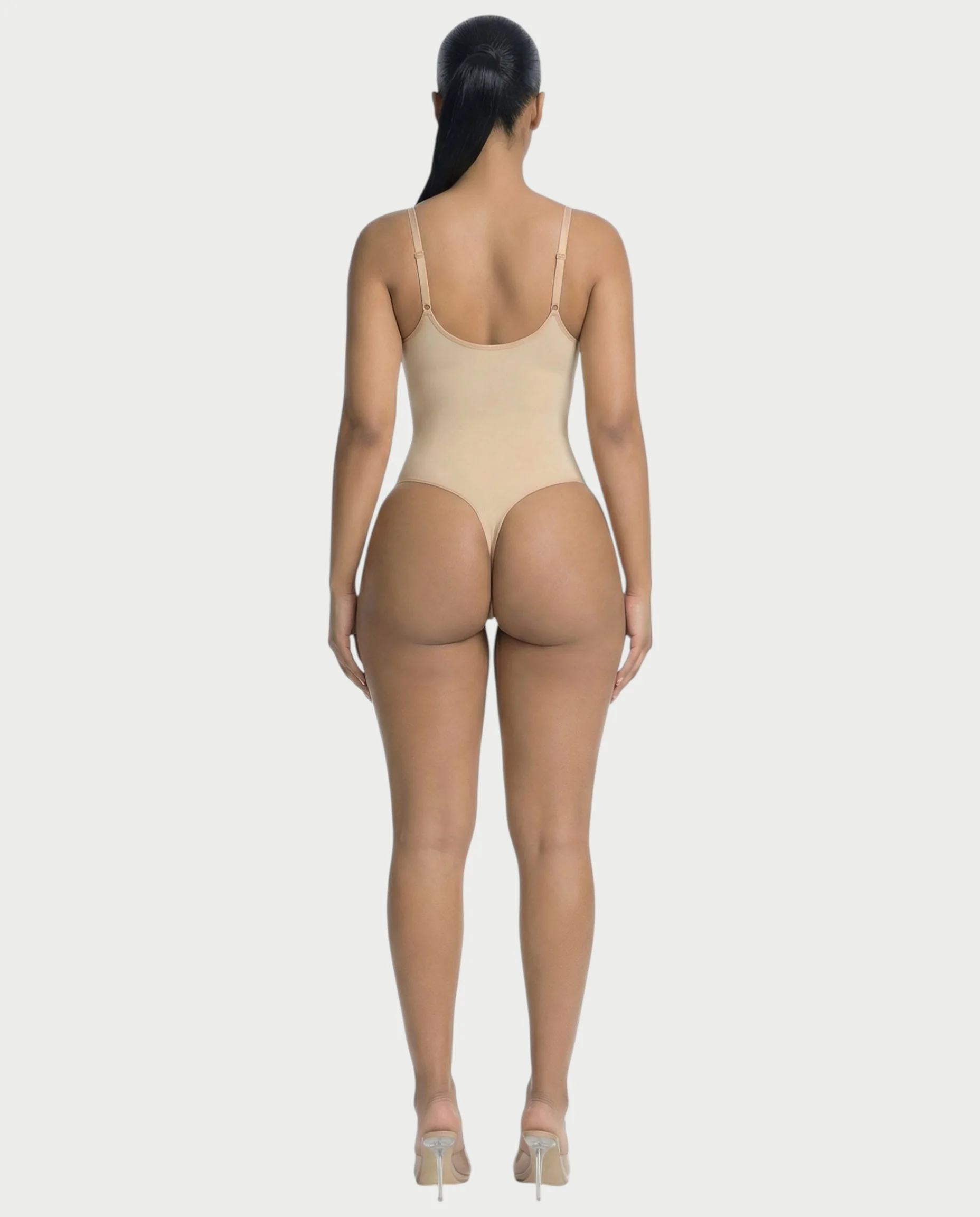 Seamless Strong Compression Zip Front Bodysuit - Image 6