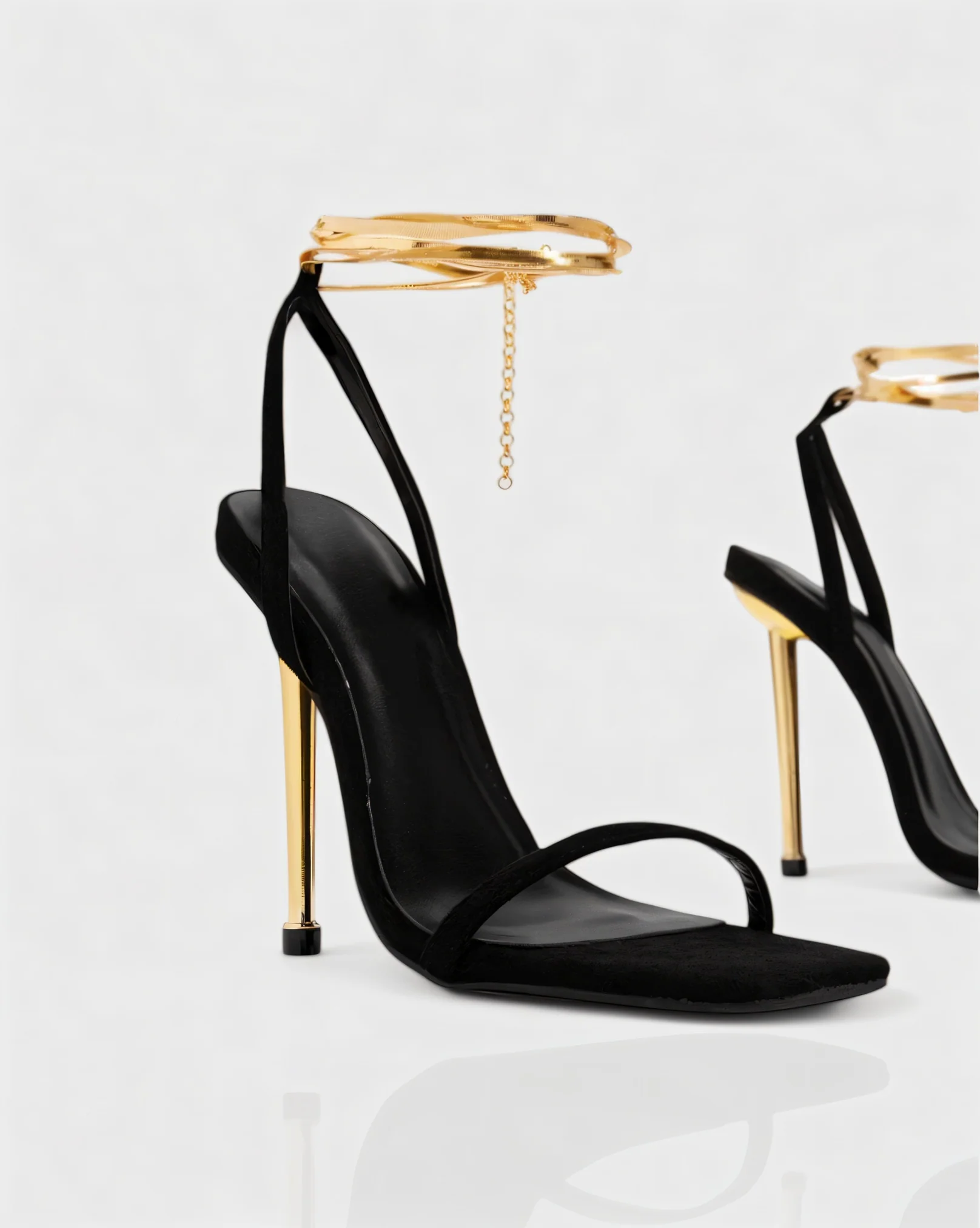 SELENE Square Toe High-Heels - Image 3