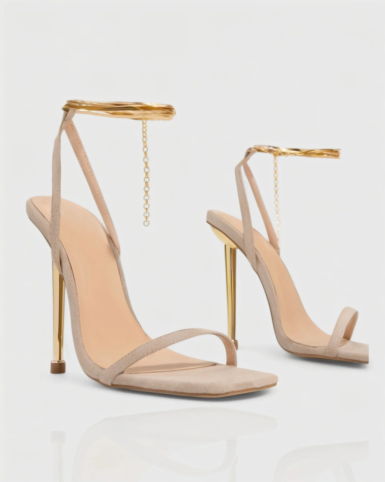 SELENE Square Toe High-Heels - Image 5