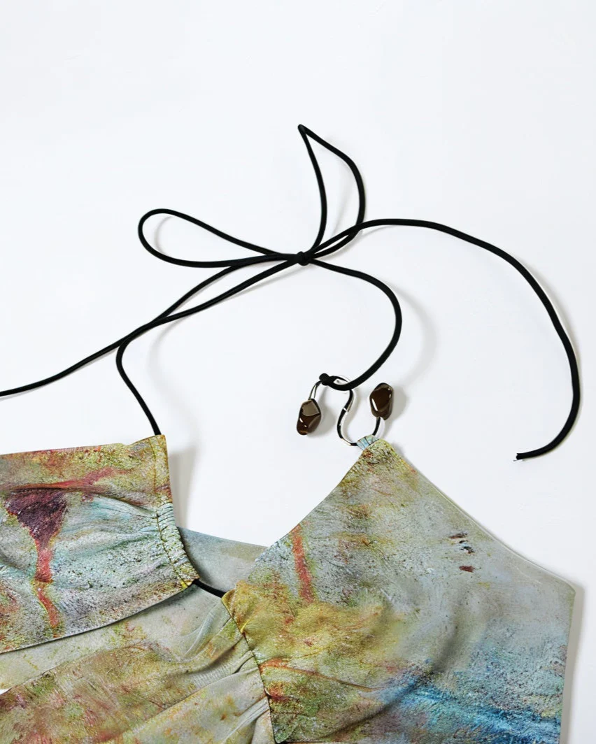 PIPER Asymmetric Cut Out Maxi Dress - Image 6