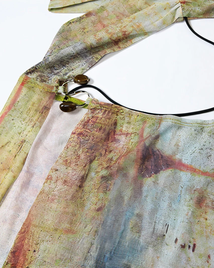 PIPER Asymmetric Cut Out Maxi Dress - Image 7