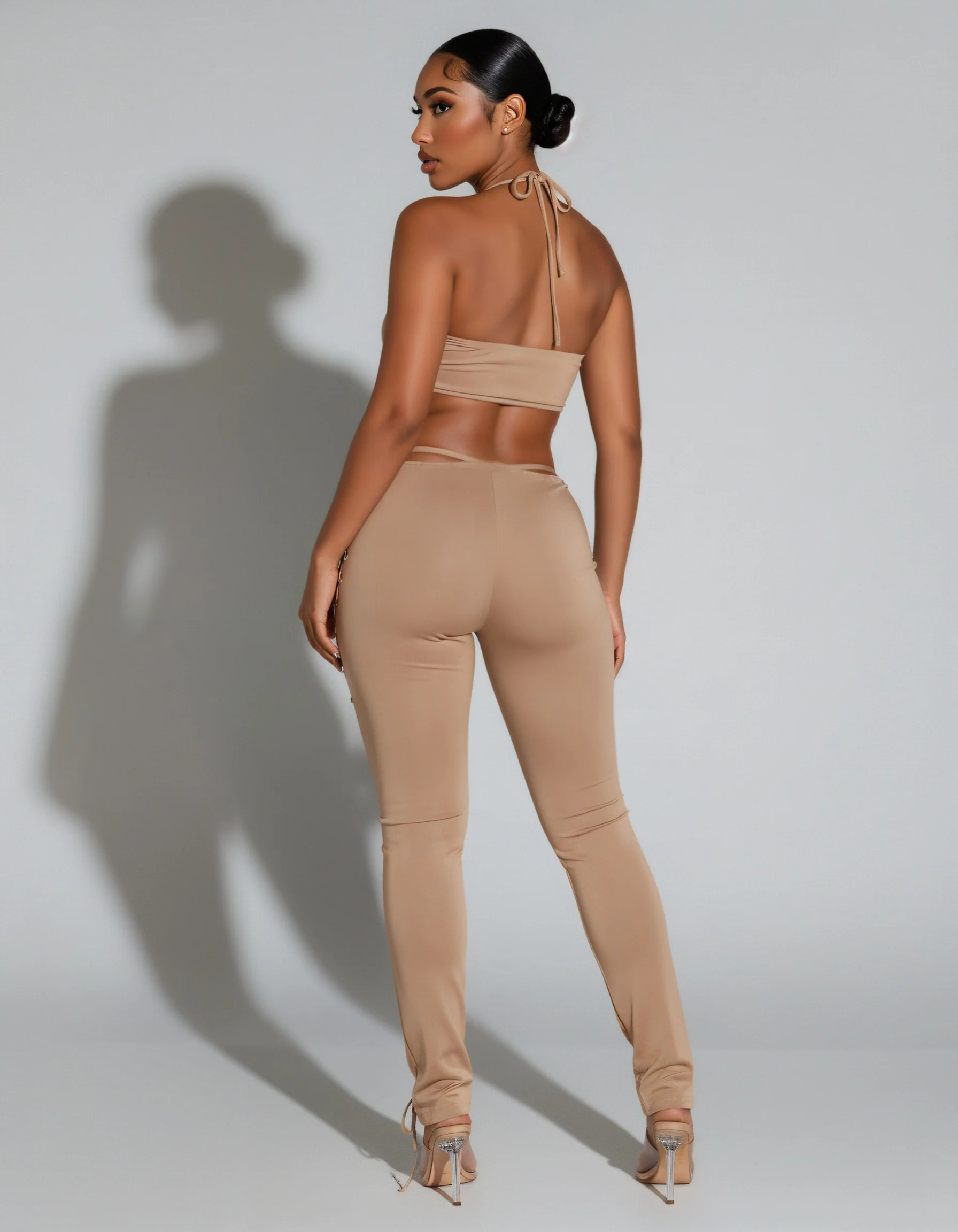 SORELA Crop Top & Lace-up Pants Set - Image 16