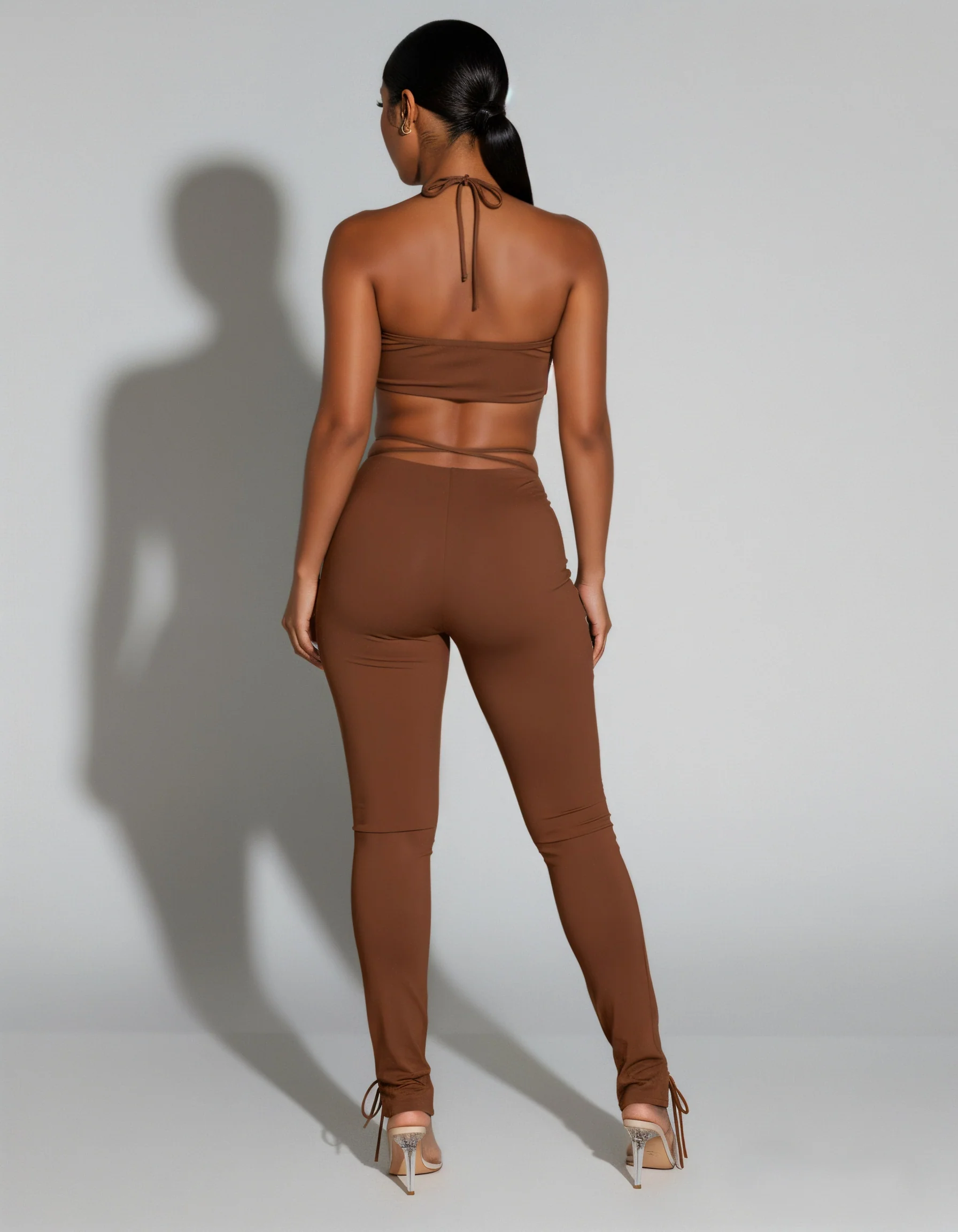 SORELA Crop Top & Lace-up Pants Set - Image 20