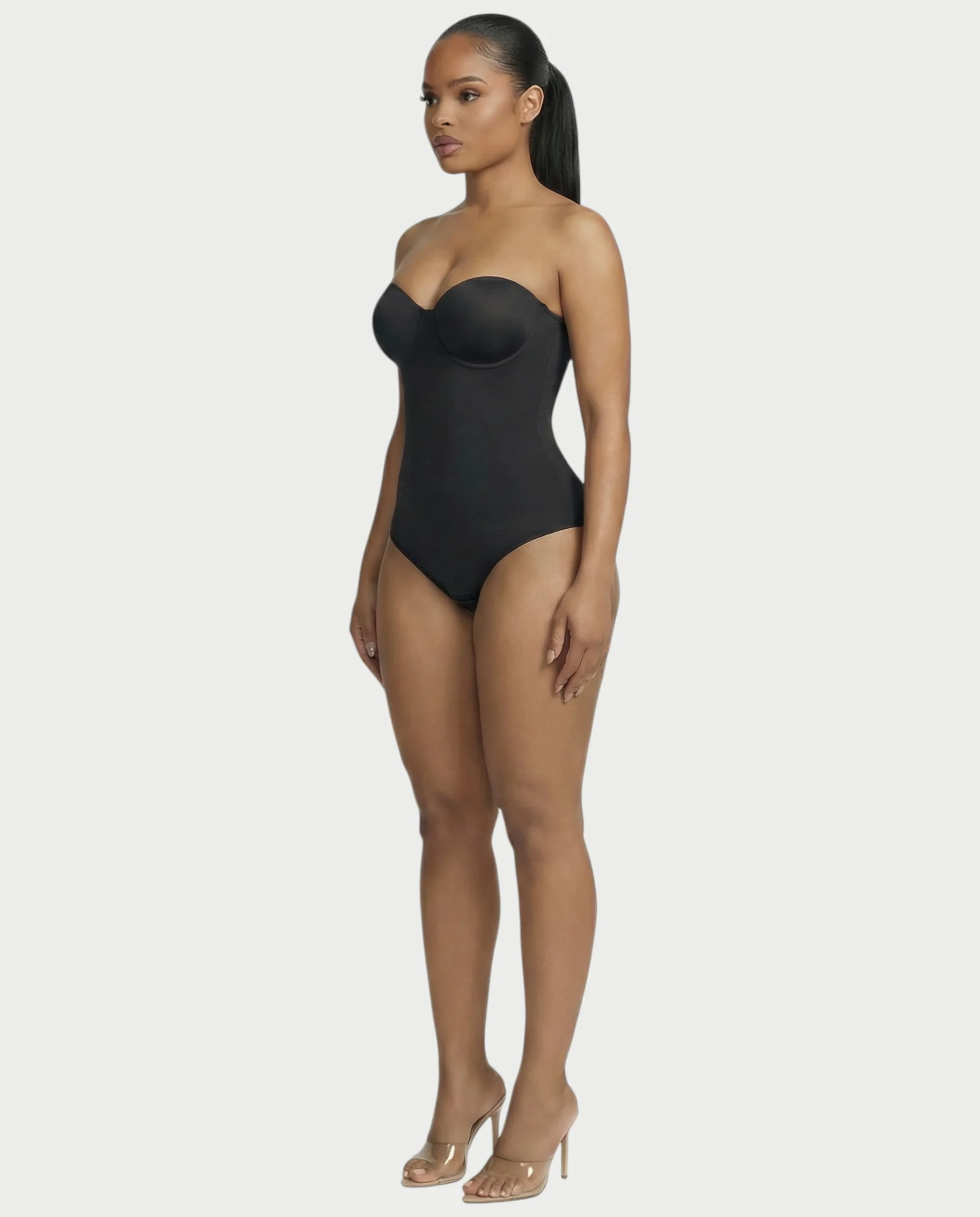 Strapless Corset Shapewear Bodysuit - Image 11