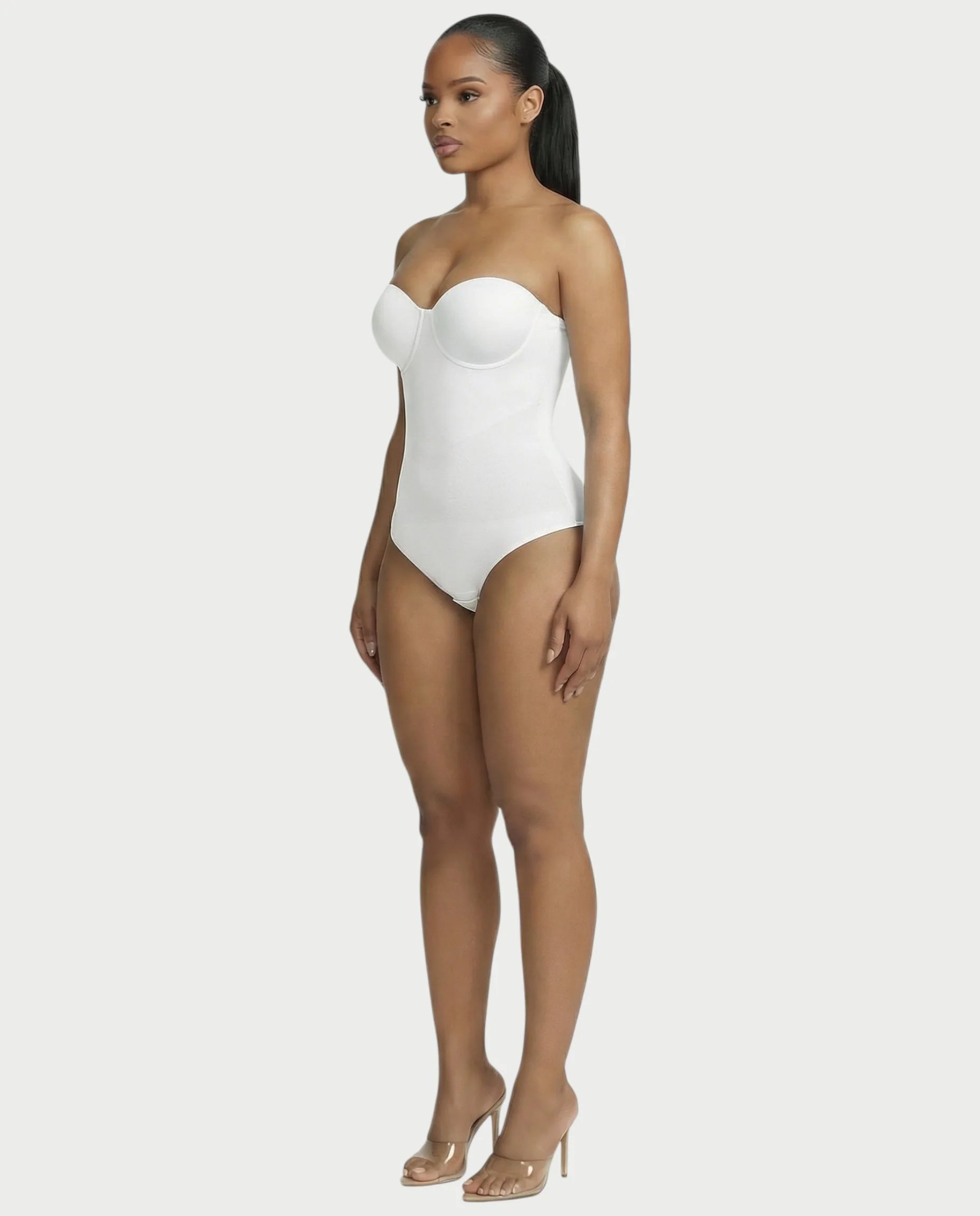 Strapless Corset Shapewear Bodysuit - Image 29