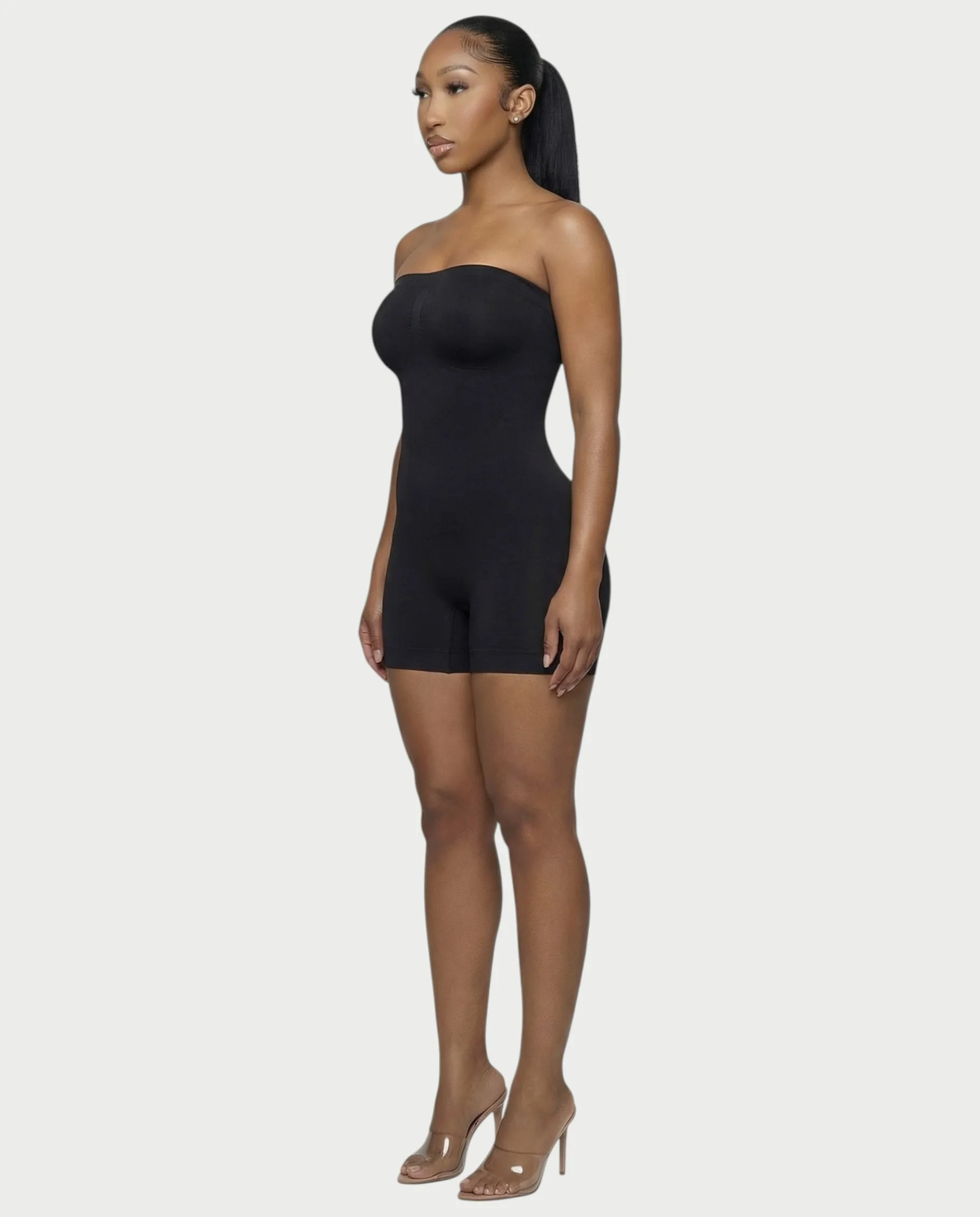 Strapless Shapewear Romper - Image 11