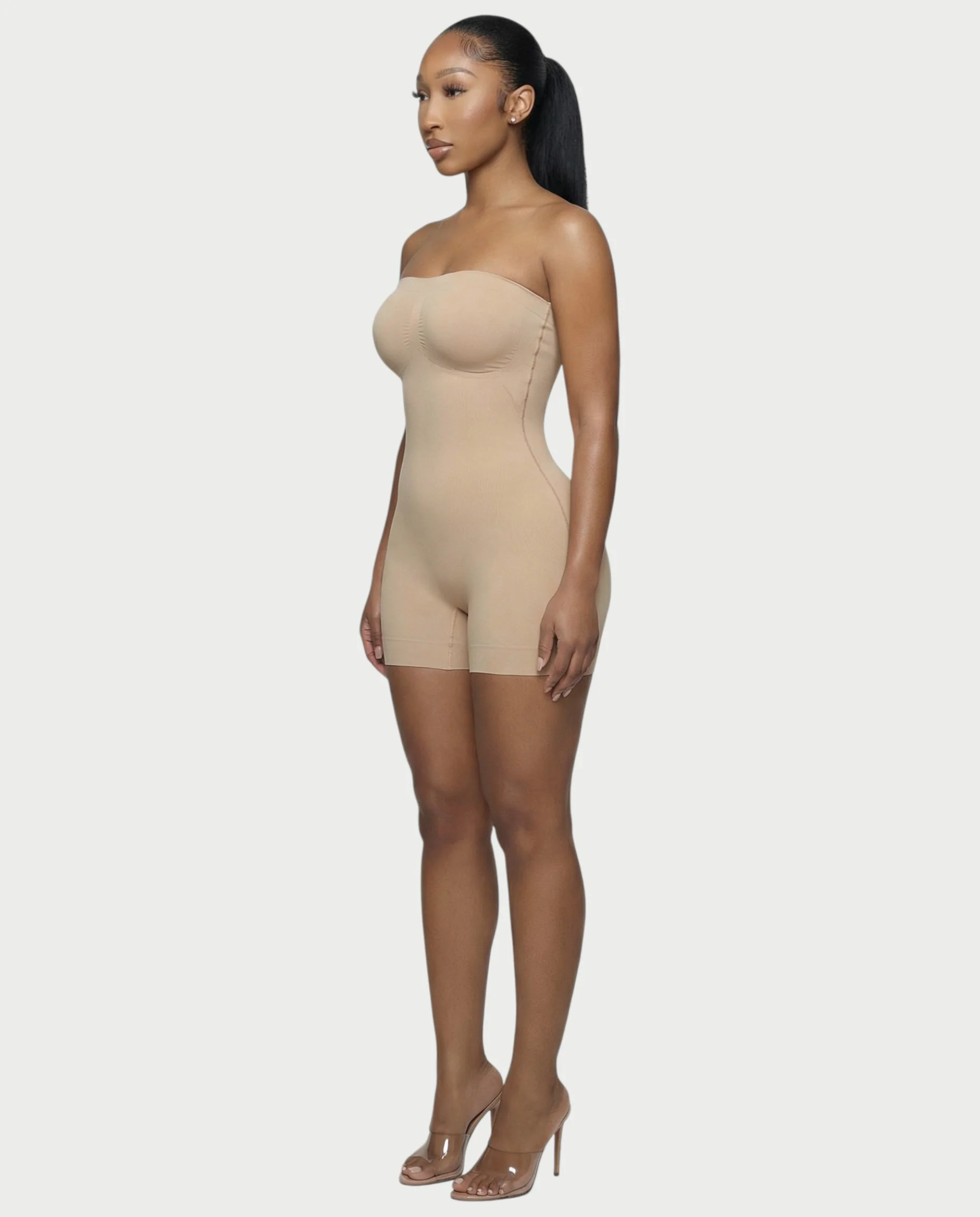 Strapless Shapewear Romper - Image 5