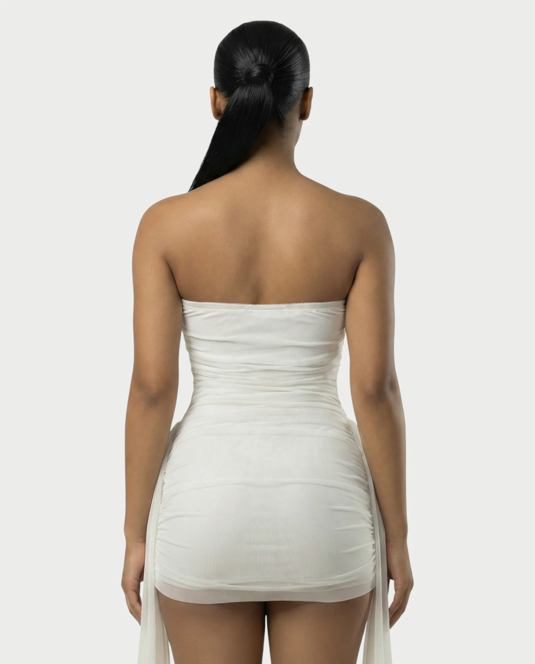 URES Drape Mini Dress - Image 10