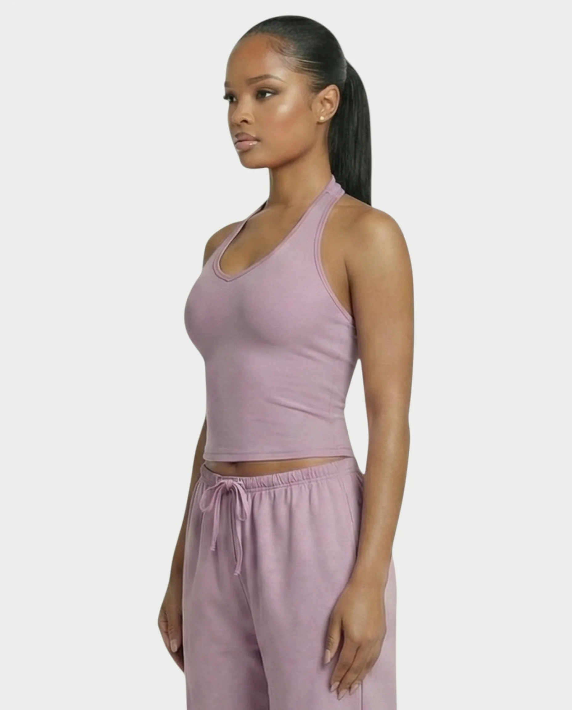 V-Neck Halter Crop Top - Image 11