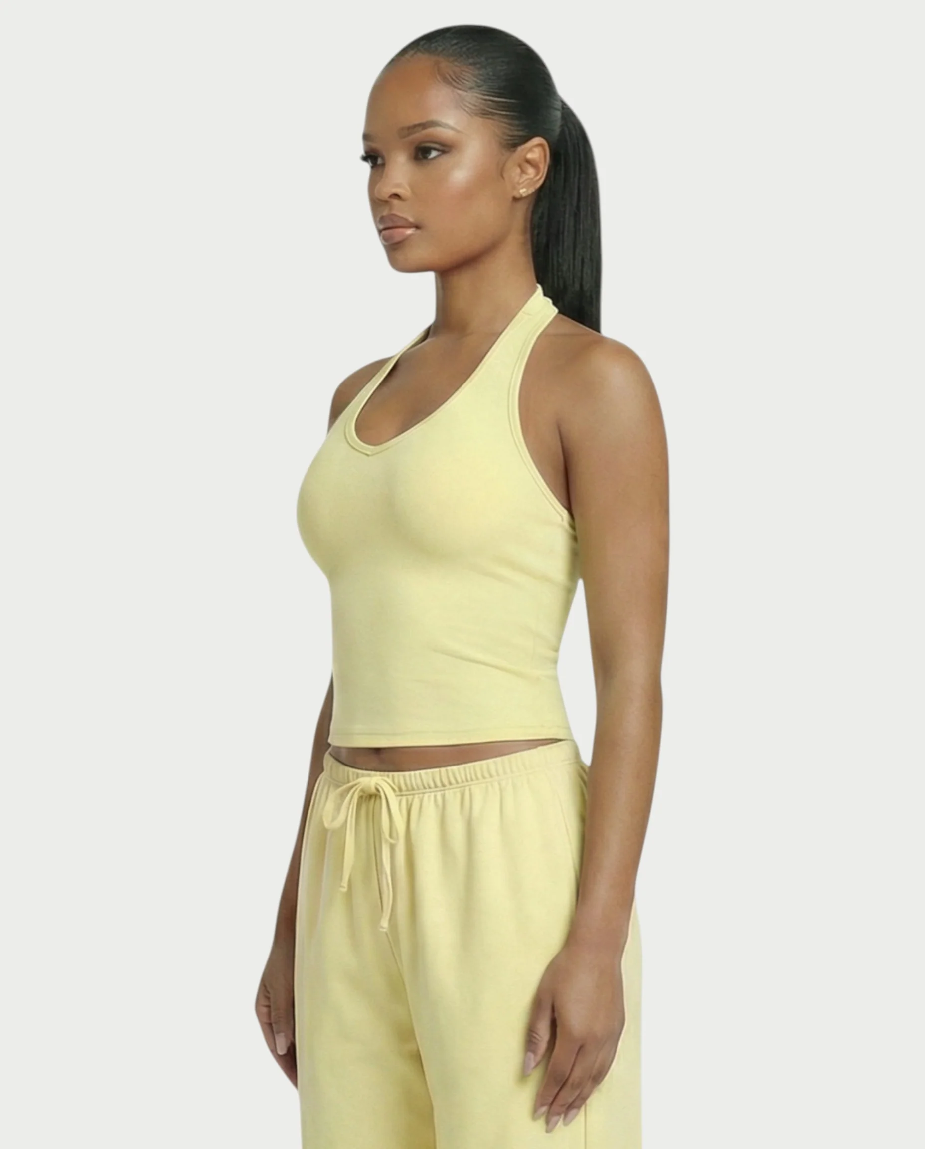 V-Neck Halter Crop Top - Image 15
