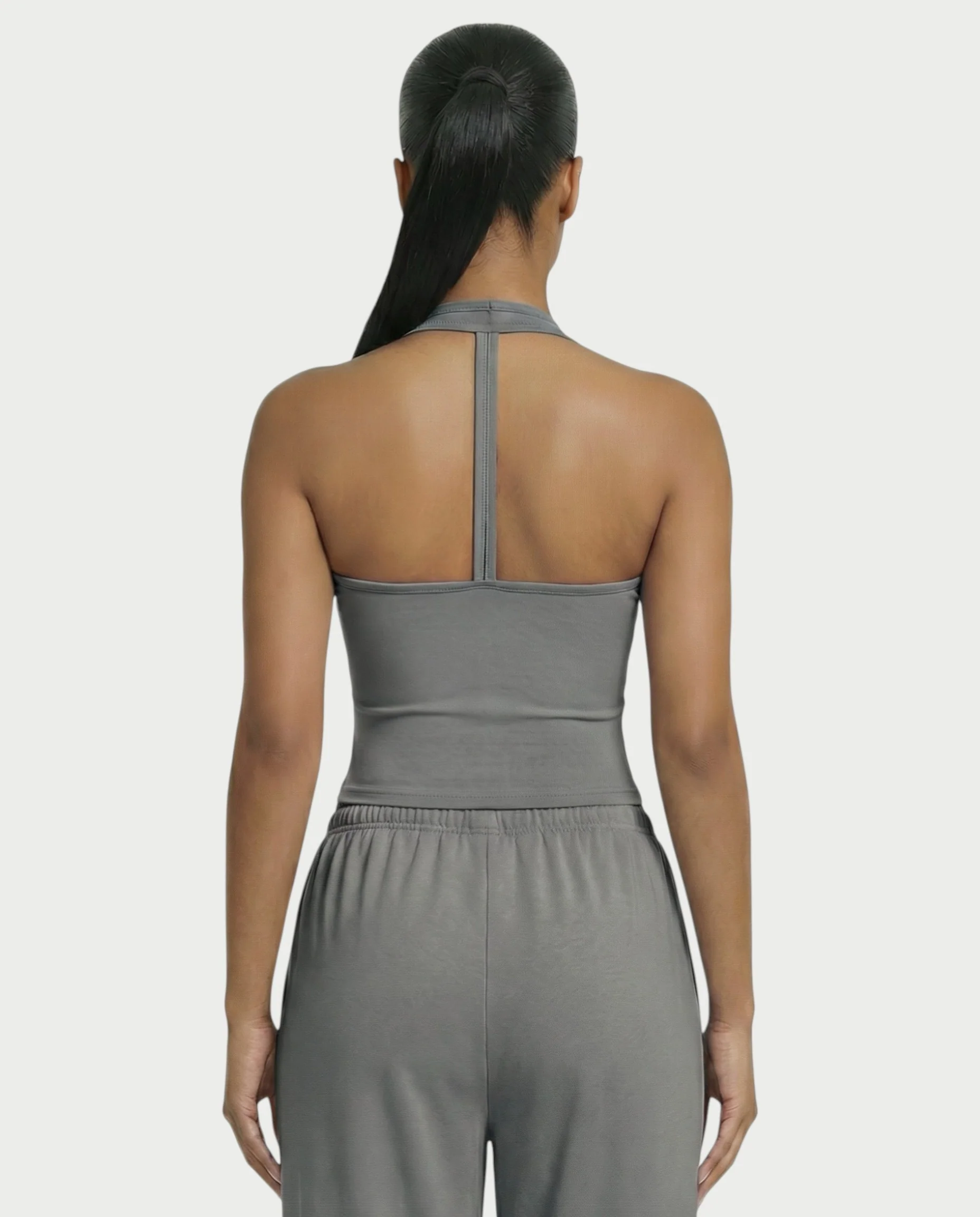 V-Neck Halter Crop Top - Image 18